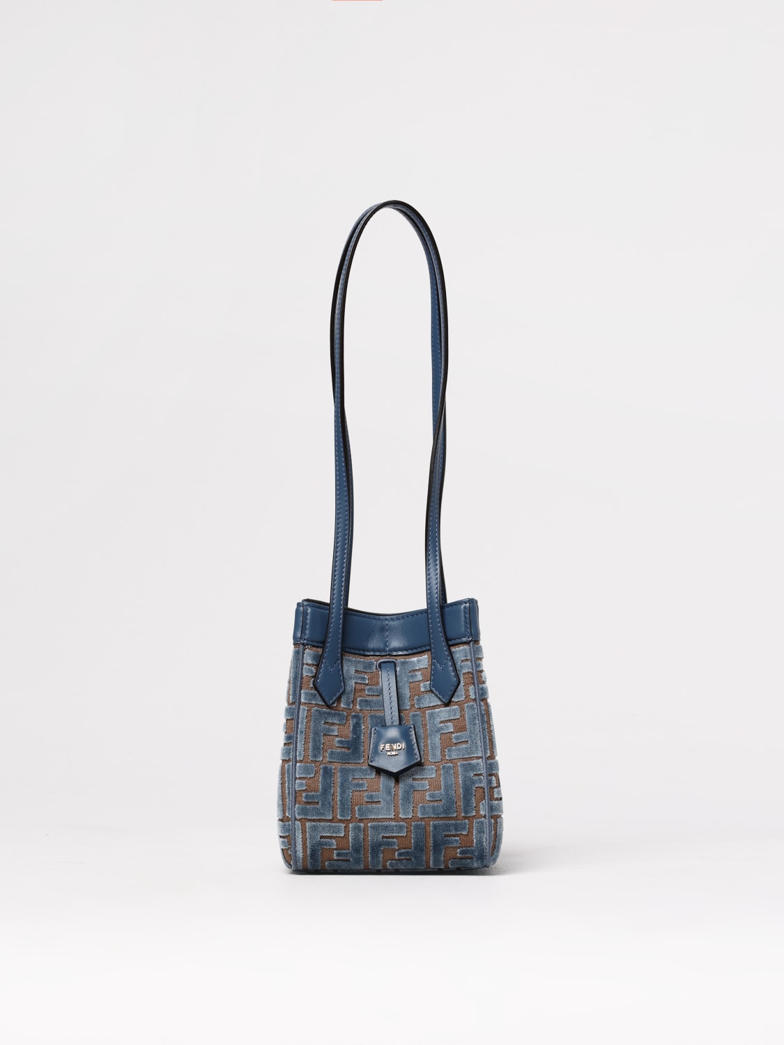 バッグ・カバンその他 FENDI Woman Mini bag Grey 8BS083AT14 F1NPU FENDI: Shoulder bag woman - Grey | Fendi mini bag 8BS083AT14