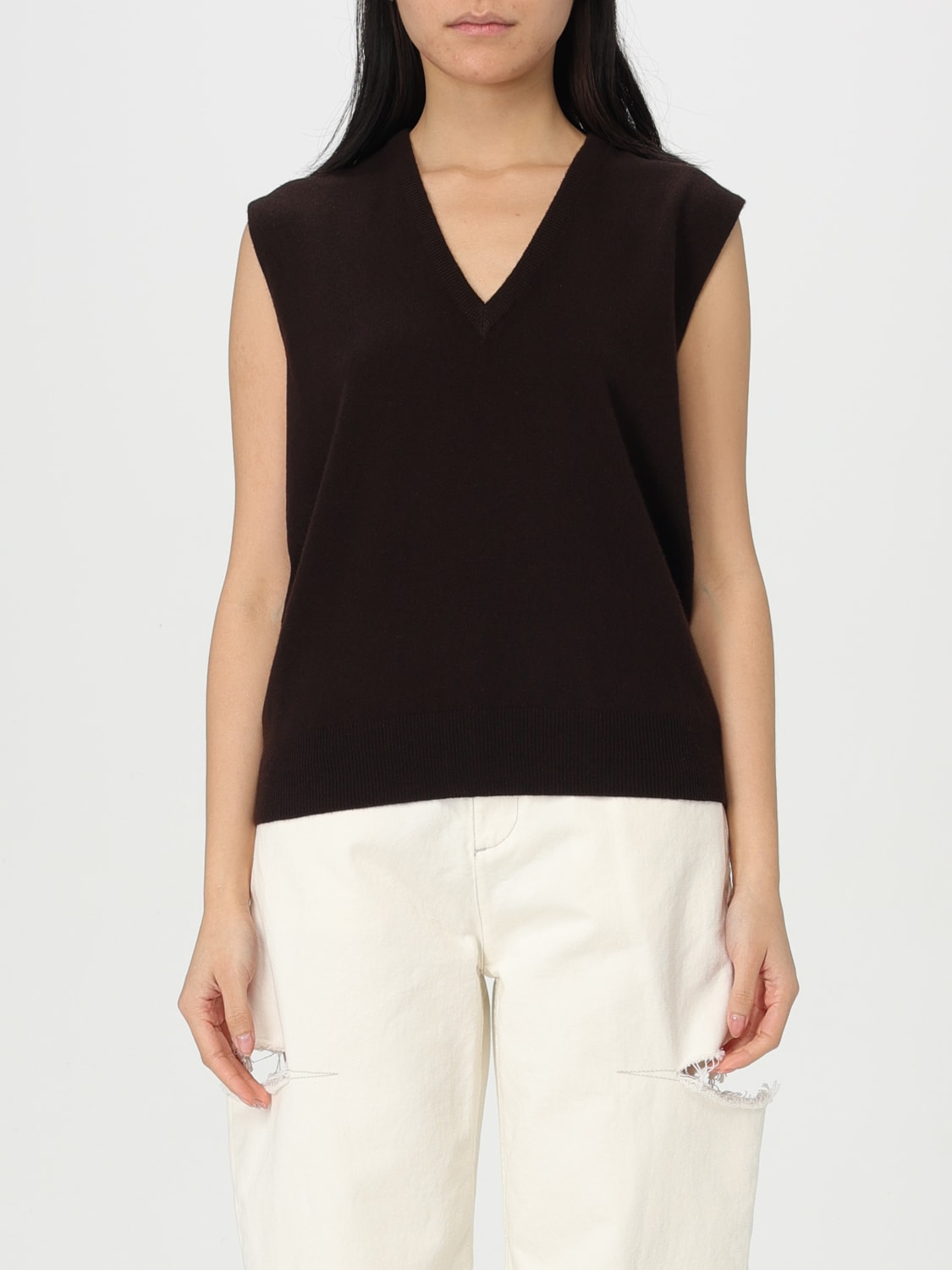 アウターその他 MAISON MARGIELA Woman Waistcoat Black S51FB0077M13090 511 MAISON MARGIELA: Jacket woman - Black 1 | Maison Margiela