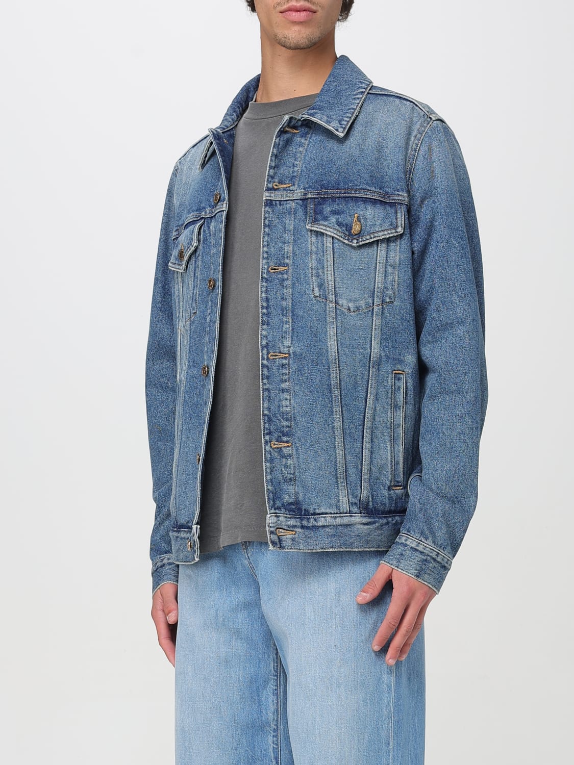 GOLDEN GOOSE: Jacket men - Blue | Golden Goose jacket