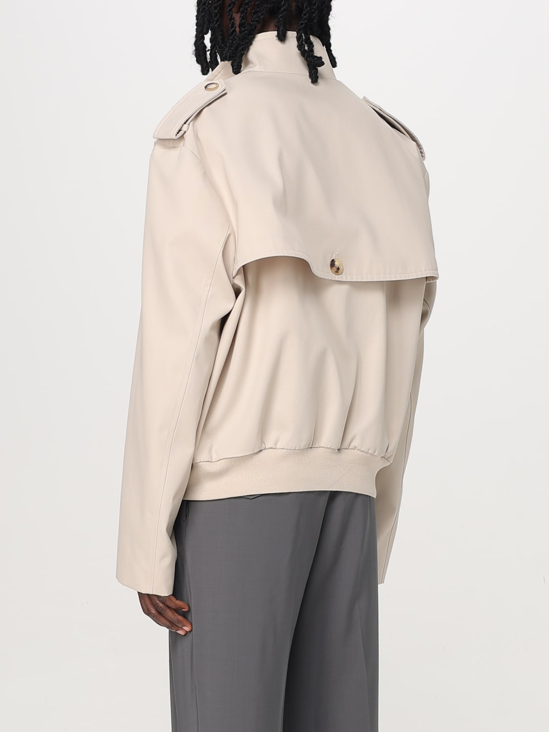 MOSCHINO COUTURE: Jacket men - Beige | Moschino Couture jacket