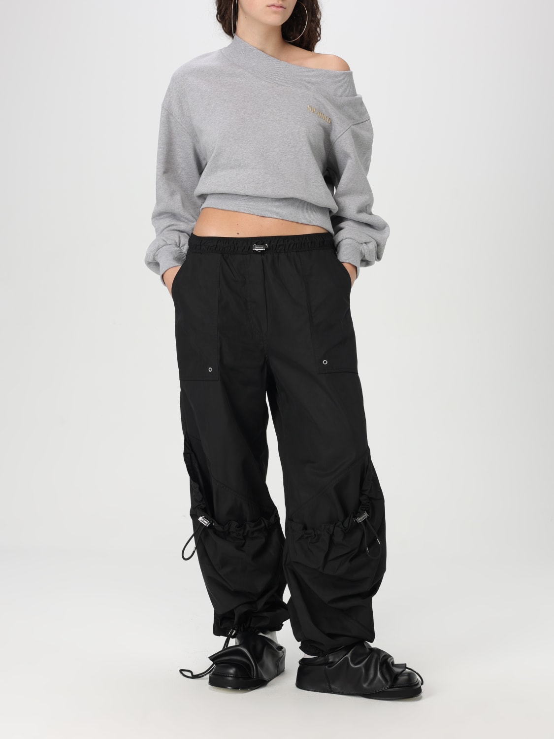 THE ATTICO SWEATSHIRT: Sweatshirt woman The Attico, Grey - Img 2