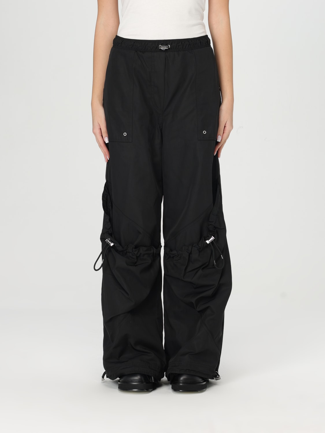 パンツ THE ATTICO Woman Pants Black 250WCP00255PLL001AA 100 Black long pants for Women | THE ATTICO®