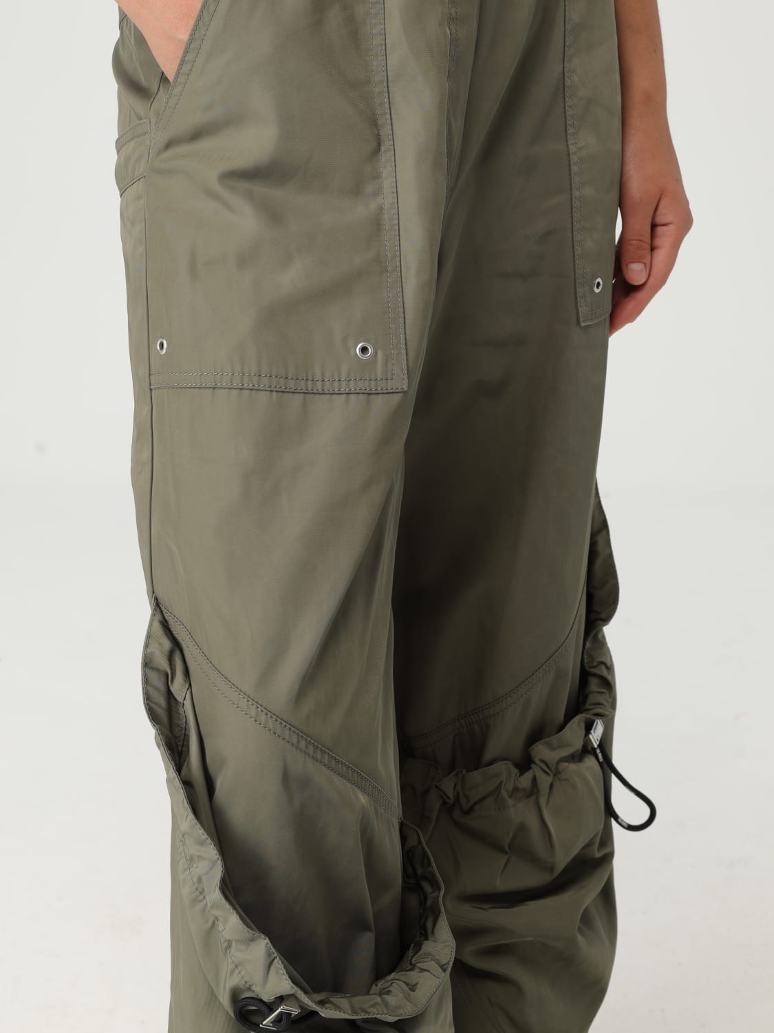THE ATTICO PANTALON: Pantalon femme The Attico, Vert - Img 4