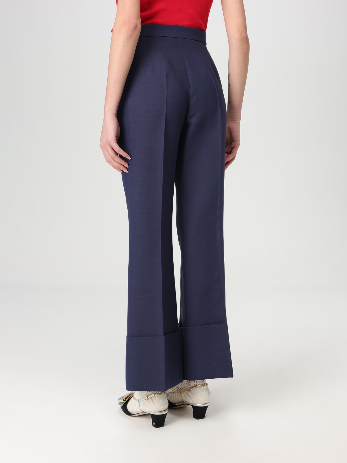 パンツ VALENTINO Woman Pants Blue 6B3RB6651CF D51 uploading-1435678.jpg