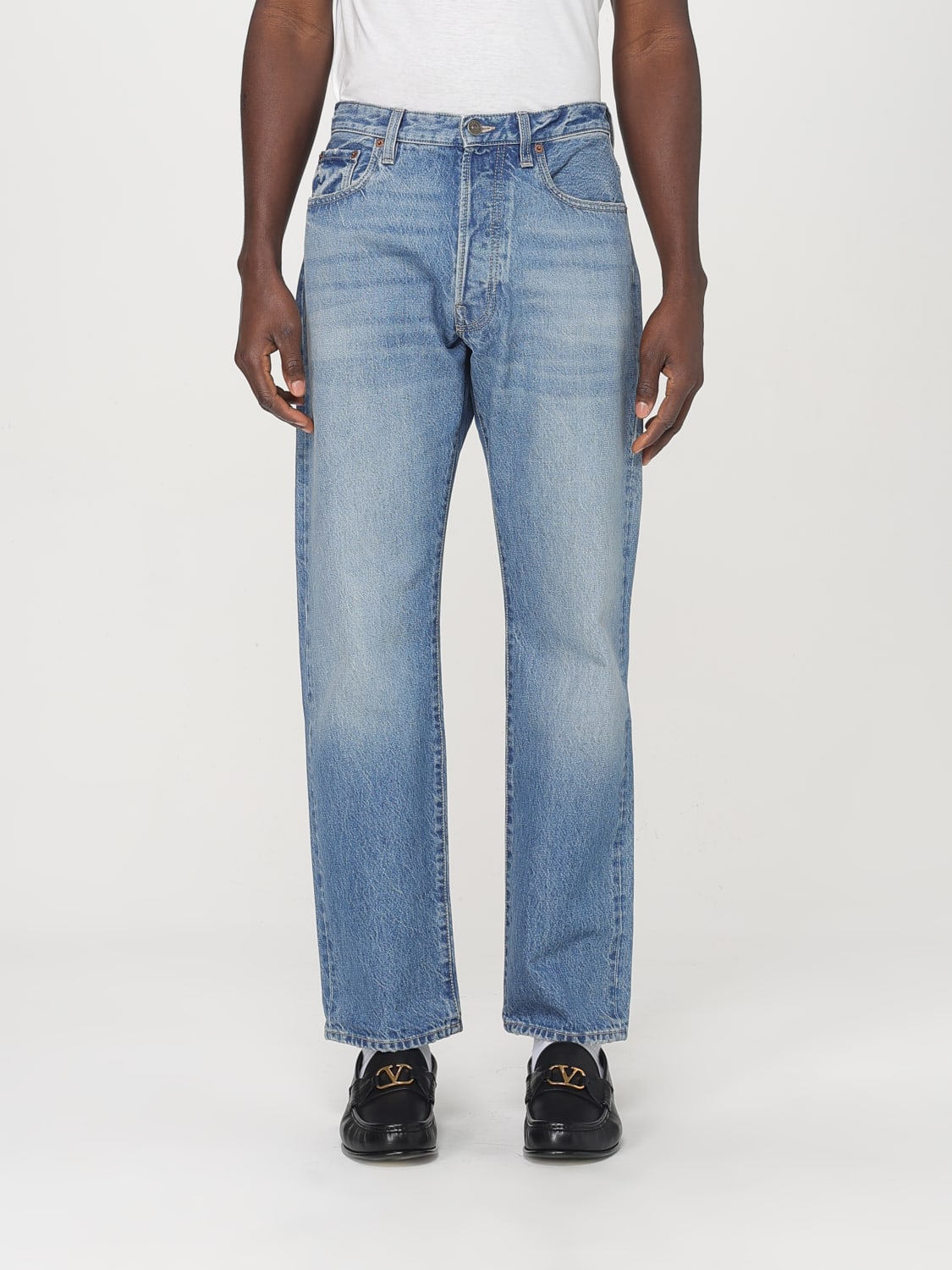 VALENTINO JEANS: Jeans men Valentino, Blue - Img 1