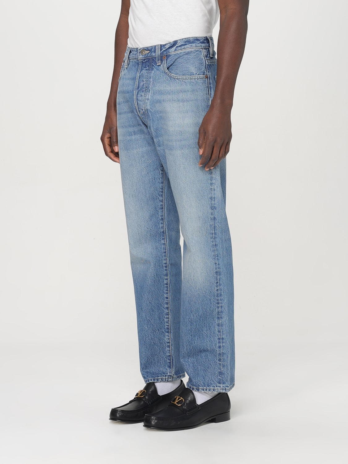 VALENTINO JEANS: Jeans men Valentino, Blue - Img 4