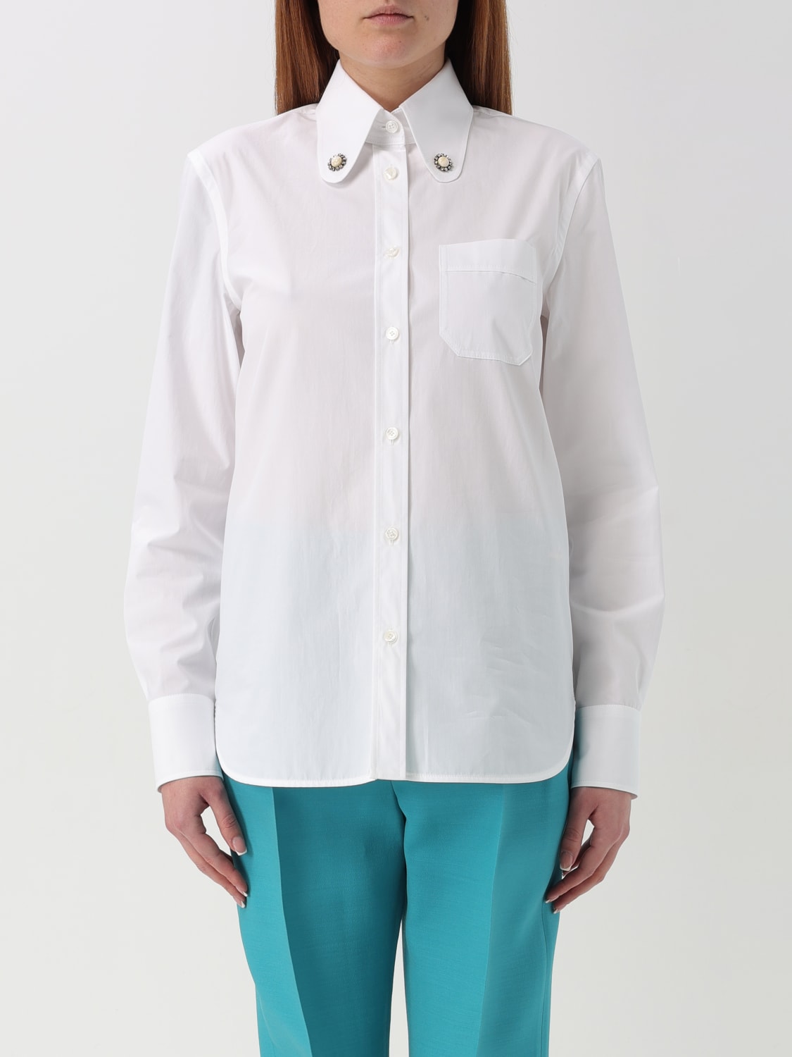 VALENTINO SHIRT: Shirt woman Valentino, White - Img 1
