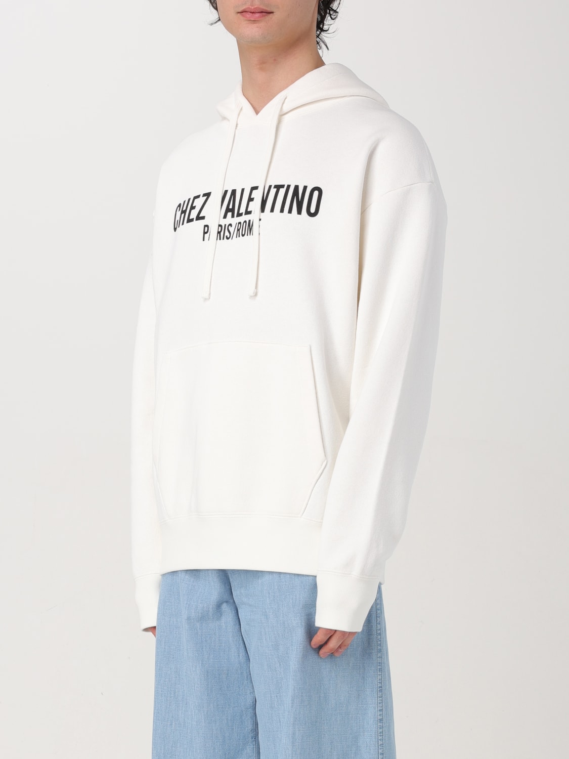 VALENTINO SWEATSHIRT: Sweatshirt men Valentino, White - Img 4