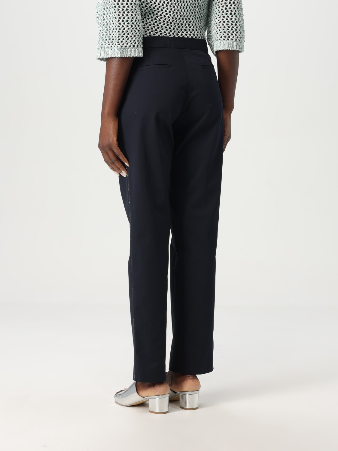 FABIANA FILIPPI PANTS: Pants woman Fabiana Filippi, Blue - Img 3