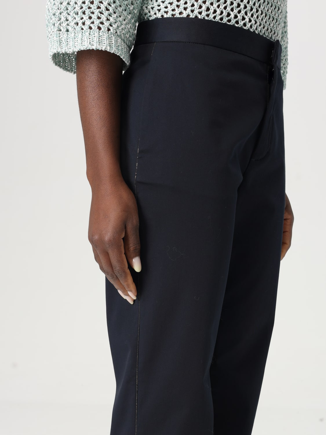 FABIANA FILIPPI PANTS: Pants woman Fabiana Filippi, Blue - Img 4