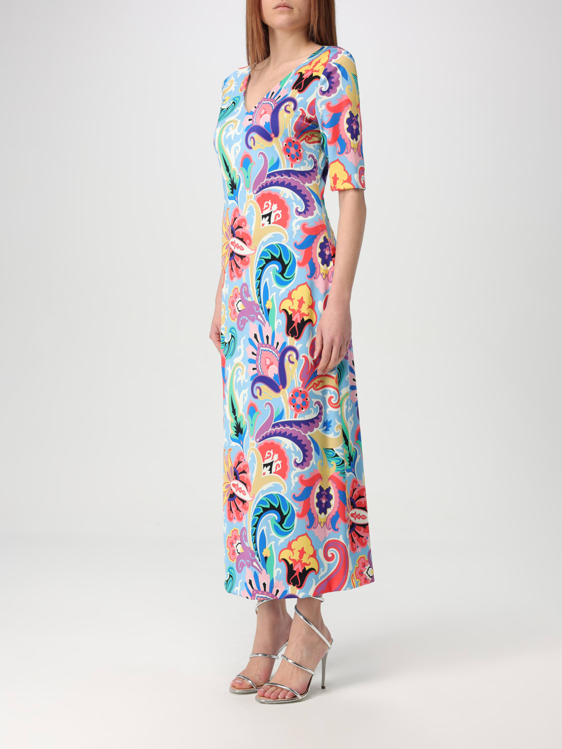 ETRO Woman Dress Blue WRHA036899SASN5 X0880