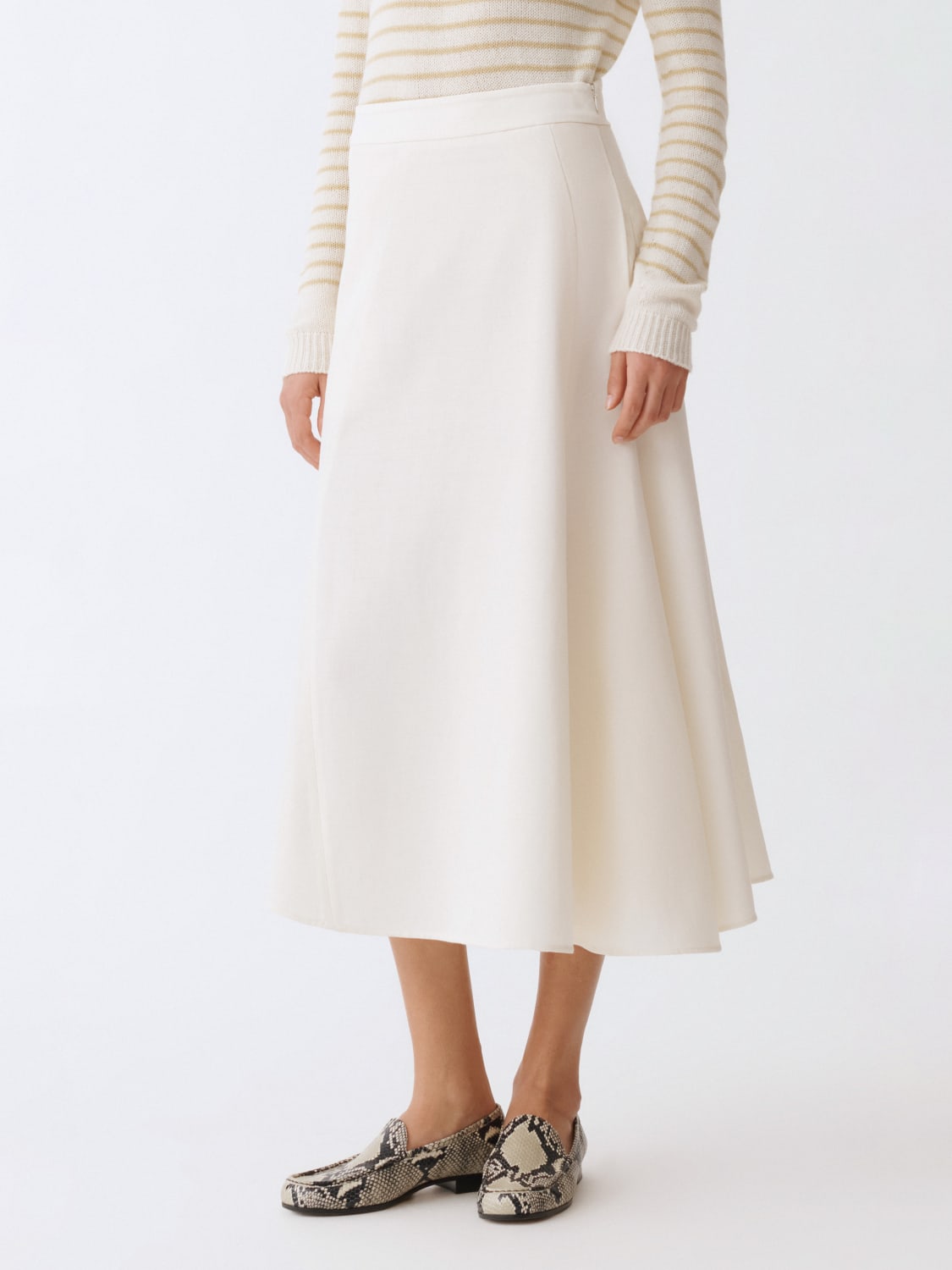 FABIANA FILIPPI SKIRT: Skirt woman Fabiana Filippi, White - Img 1