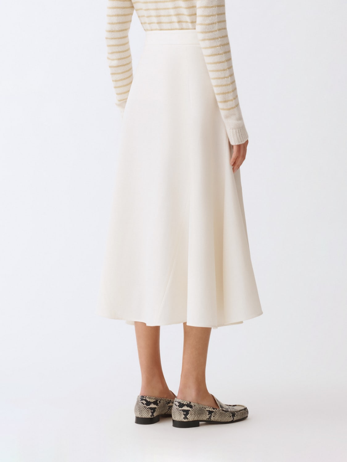 FABIANA FILIPPI SKIRT: Skirt woman Fabiana Filippi, White - Img 3