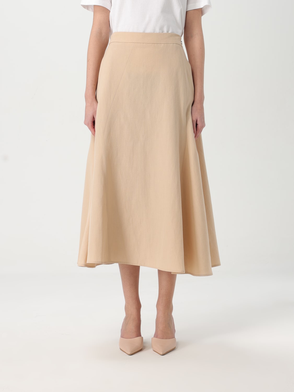 スカート FABIANA FILIPPI Fabiana Filippi Skirts Sand FABIANA FILIPPI：スカート レディース - サンド | GIGLIO.COM