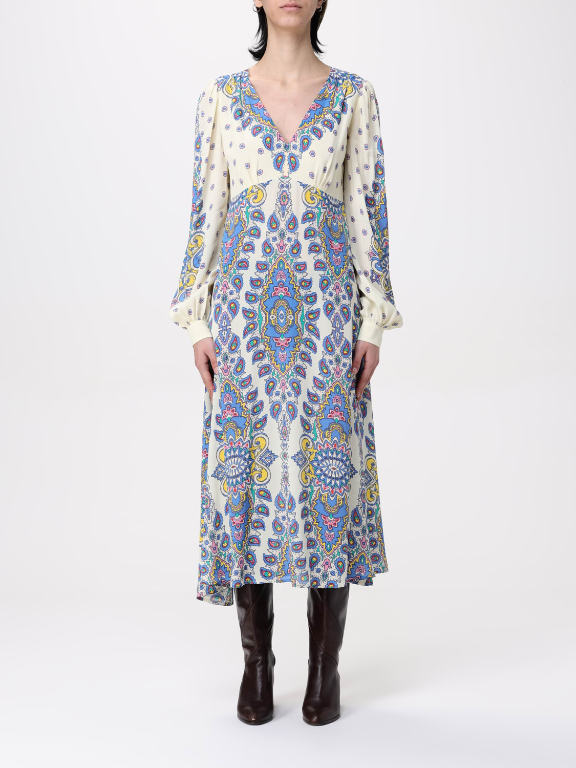 ワンピース ETRO Woman Dress White WRHA0174AV619 X0800 ETRO: Dress woman - White | Etro dress WRHA0174AV619 online