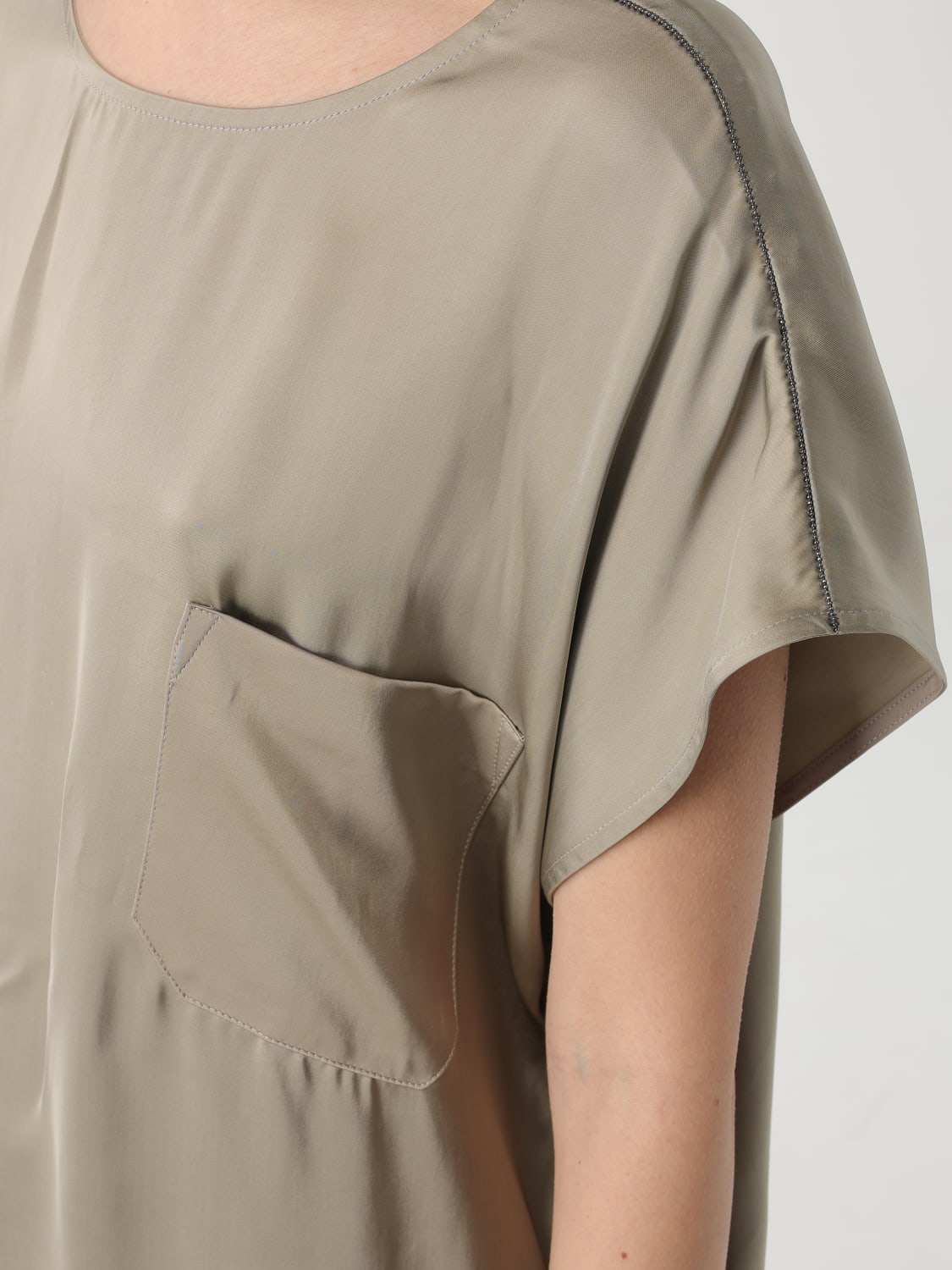 Tシャツ・カットソー FABIANA FILIPPI Women Tops JED273B549 I7758154 Beige Fabiana Filippi SS25 Sale – Up to 60% Off | GIGLIO.COM