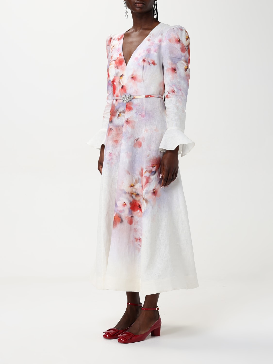 ワンピース ZIMMERMANN Woman Dress Pink 2344DR251 SCAFLO ZIMMERMANN: Dress woman - Pink | Zimmermann dress 2344DR251