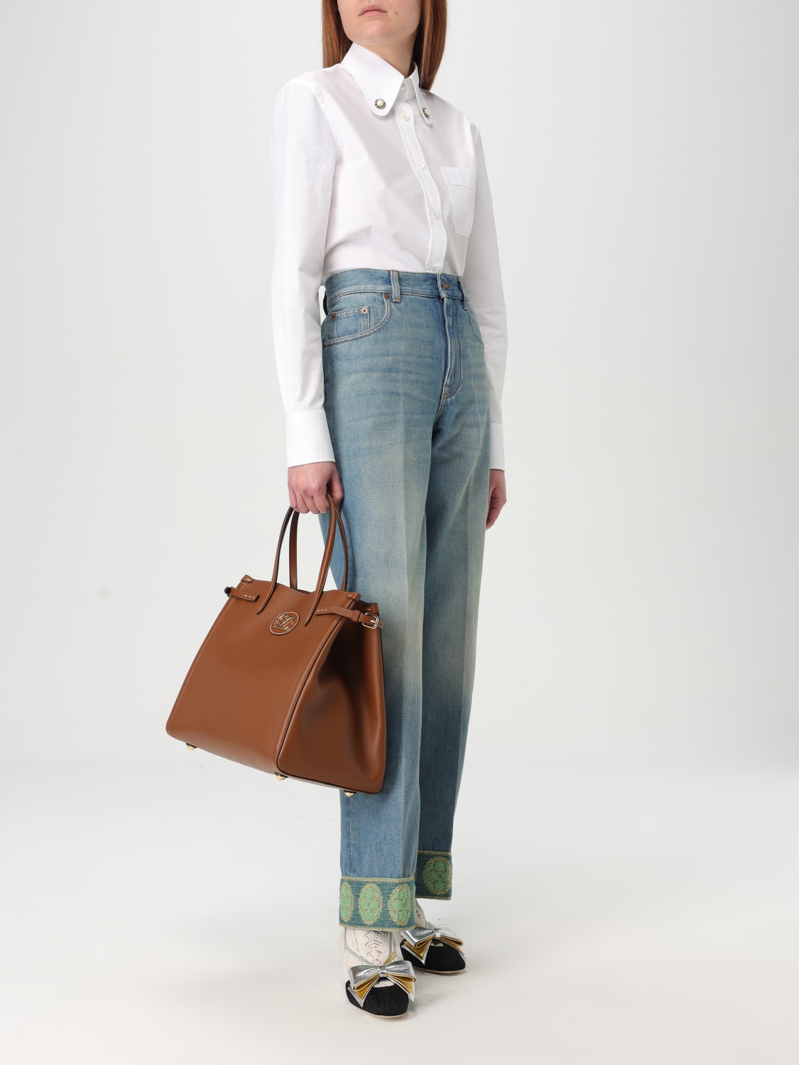 ハンドバッグ VALENTINO GARAVANI Woman Handbag Tobacco 6W2B0R19CVC N58 VALENTINO GARAVANI: Shoulder bag woman - Tobacco | Valentino