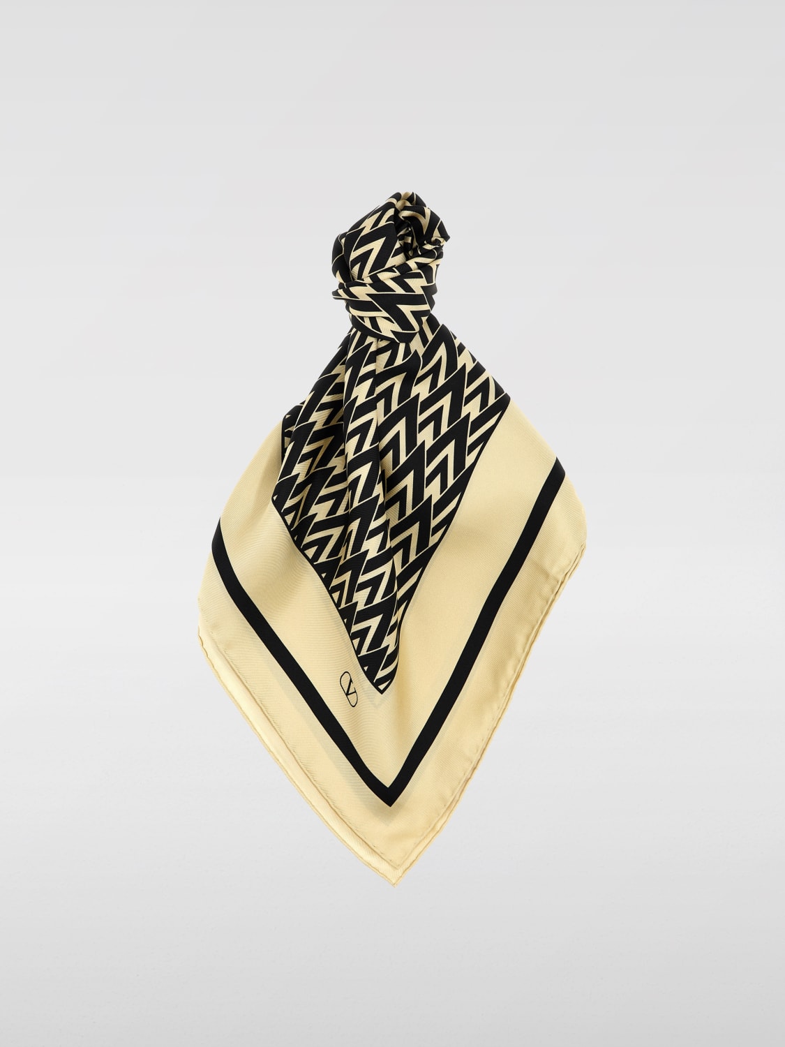 スカーフ VALENTINO GARAVANI Woman Neck scarf Black 6W2EI114SHT REX VALENTINO GARAVANI: Scarf woman - Black | Valentino Garavani