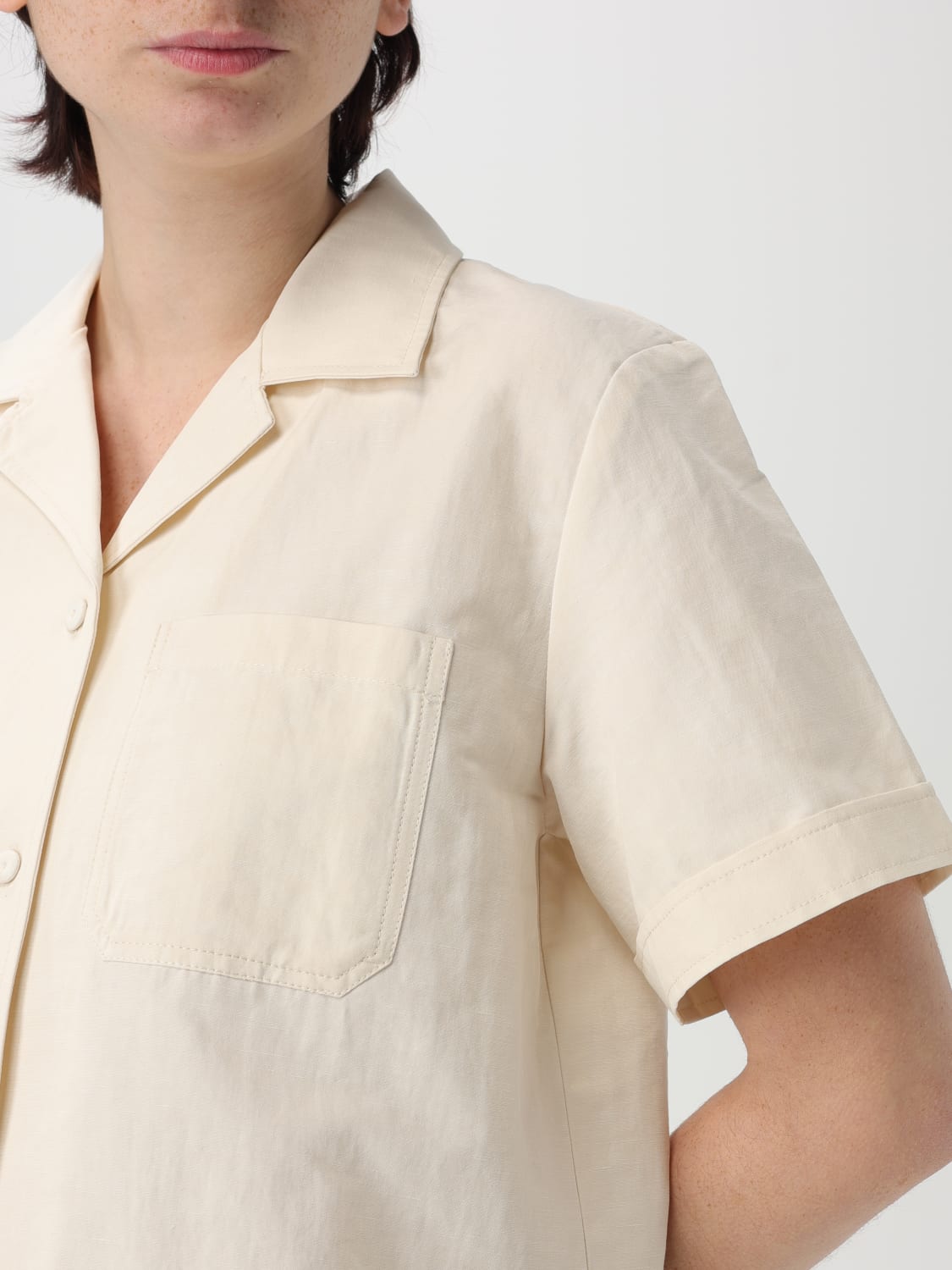 A.P.C. HEMDBLUSE: Hemdbluse damen A.P.C., Ecru - Img 4