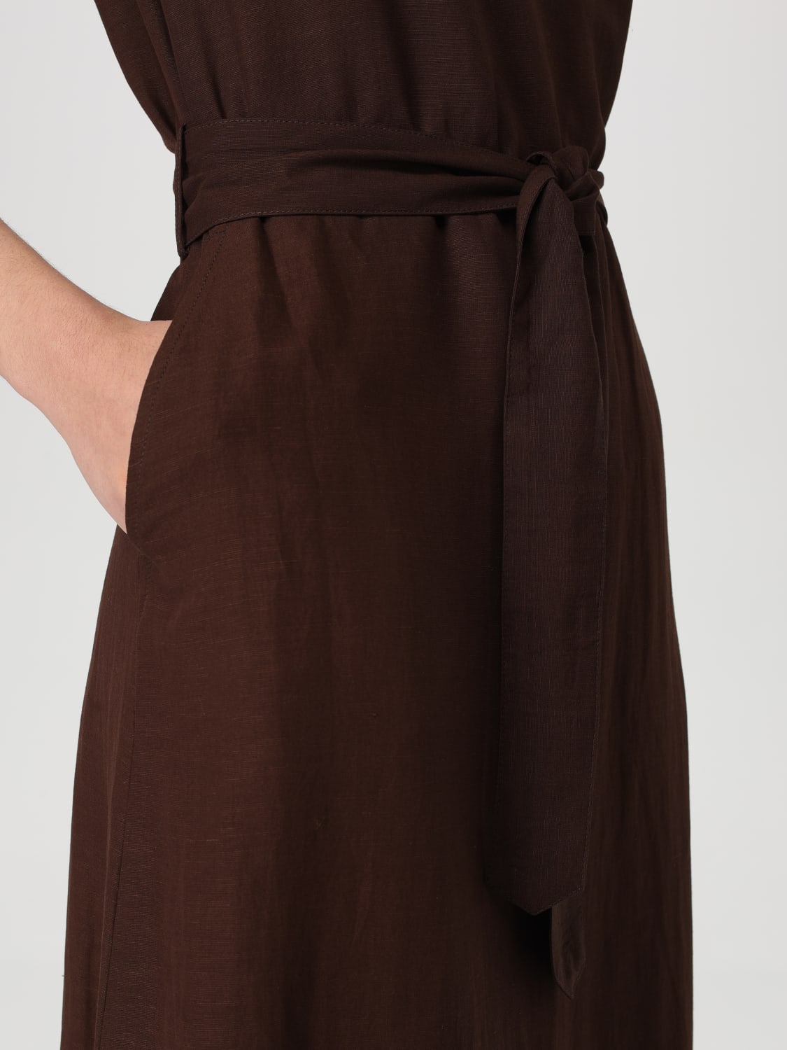 ワンピース A.P.C. Woman Dress Brown VIALVF35040 CAA A.P.C.: Dress woman - Brown | A.P.C. dress VIALVF35040