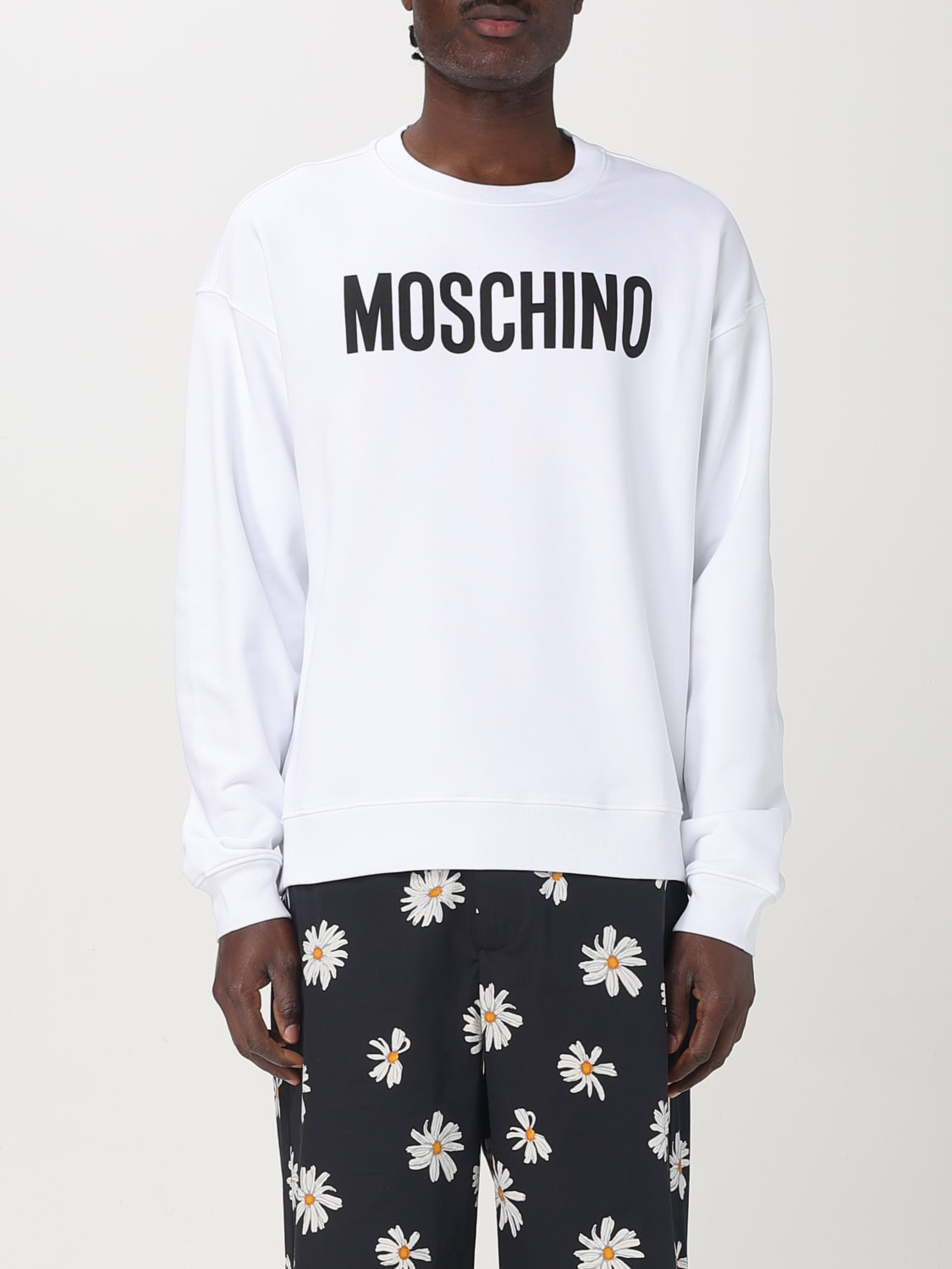 MOSCHINO COUTURE 卫衣: 卫衣 男士 Moschino Couture, 白色 - Img 1