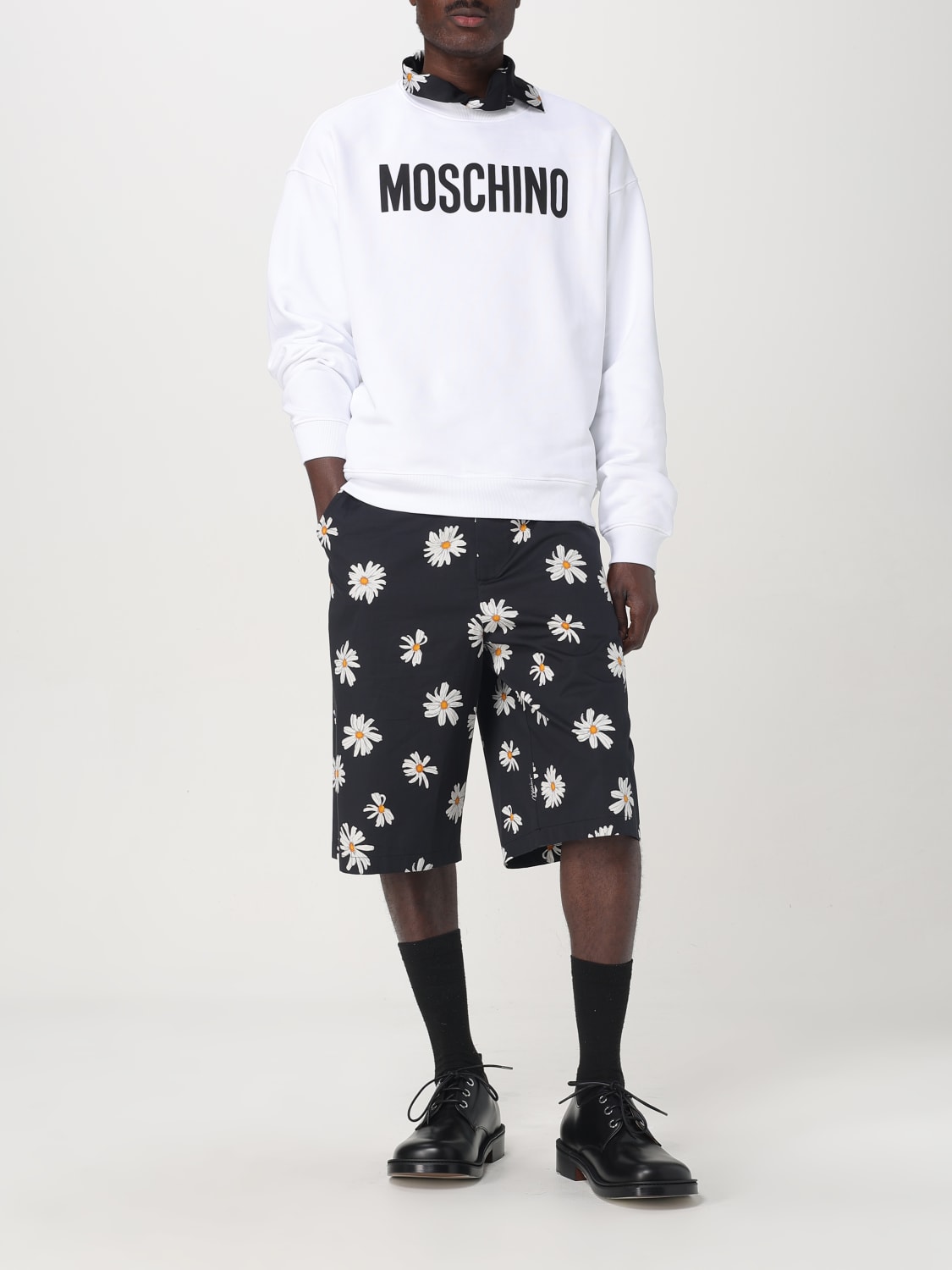 MOSCHINO COUTURE 卫衣: 卫衣 男士 Moschino Couture, 白色 - Img 2