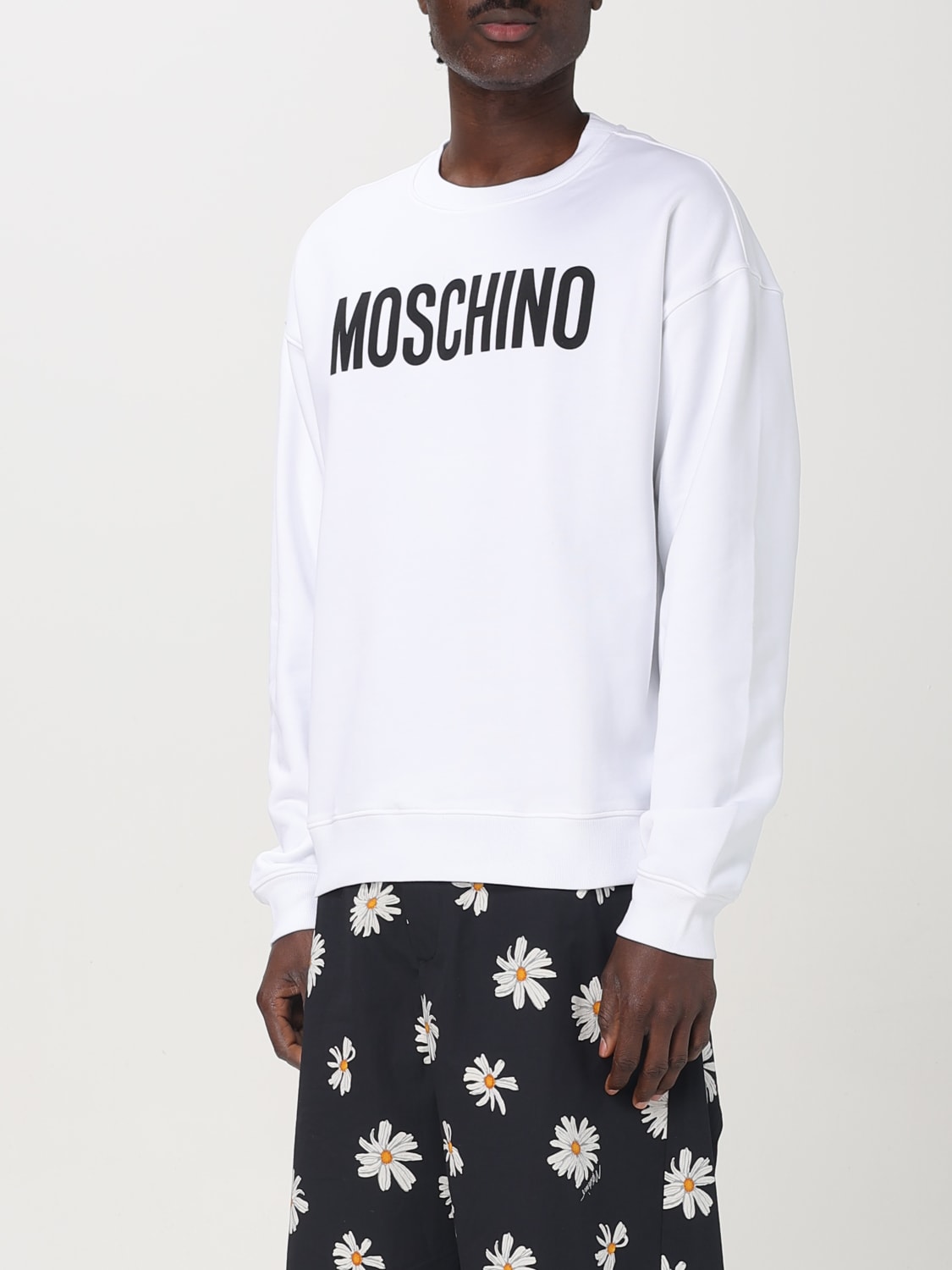 MOSCHINO COUTURE 卫衣: 卫衣 男士 Moschino Couture, 白色 - Img 4