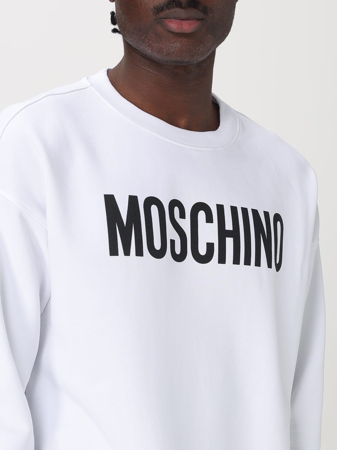 MOSCHINO COUTURE 卫衣: 卫衣 男士 Moschino Couture, 白色 - Img 5