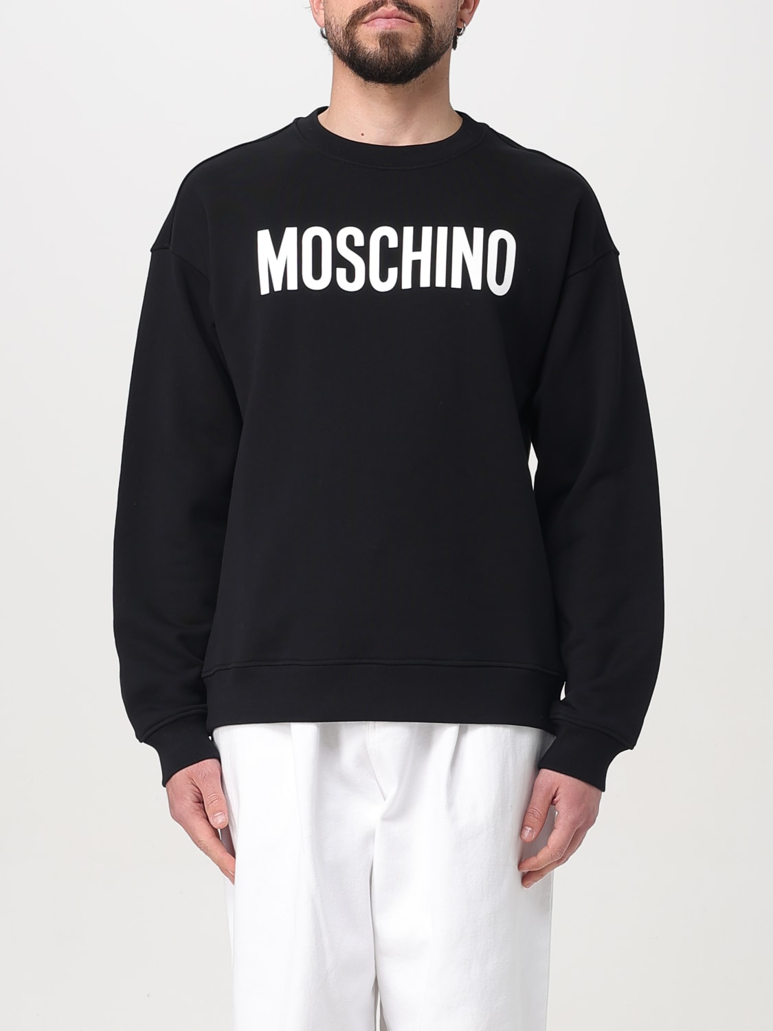 MOSCHINO COUTURE SWEATSHIRT: Sweatshirt men Moschino Couture, Black - Img 1