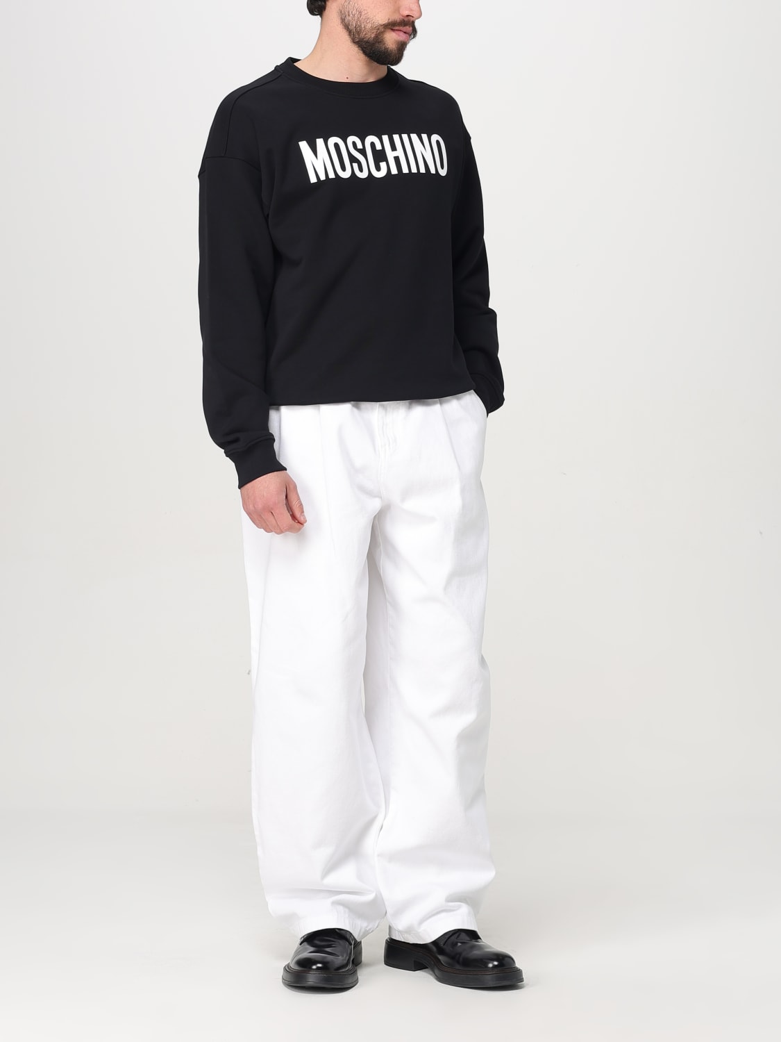 MOSCHINO COUTURE SWEATSHIRT: Sweatshirt men Moschino Couture, Black - Img 2