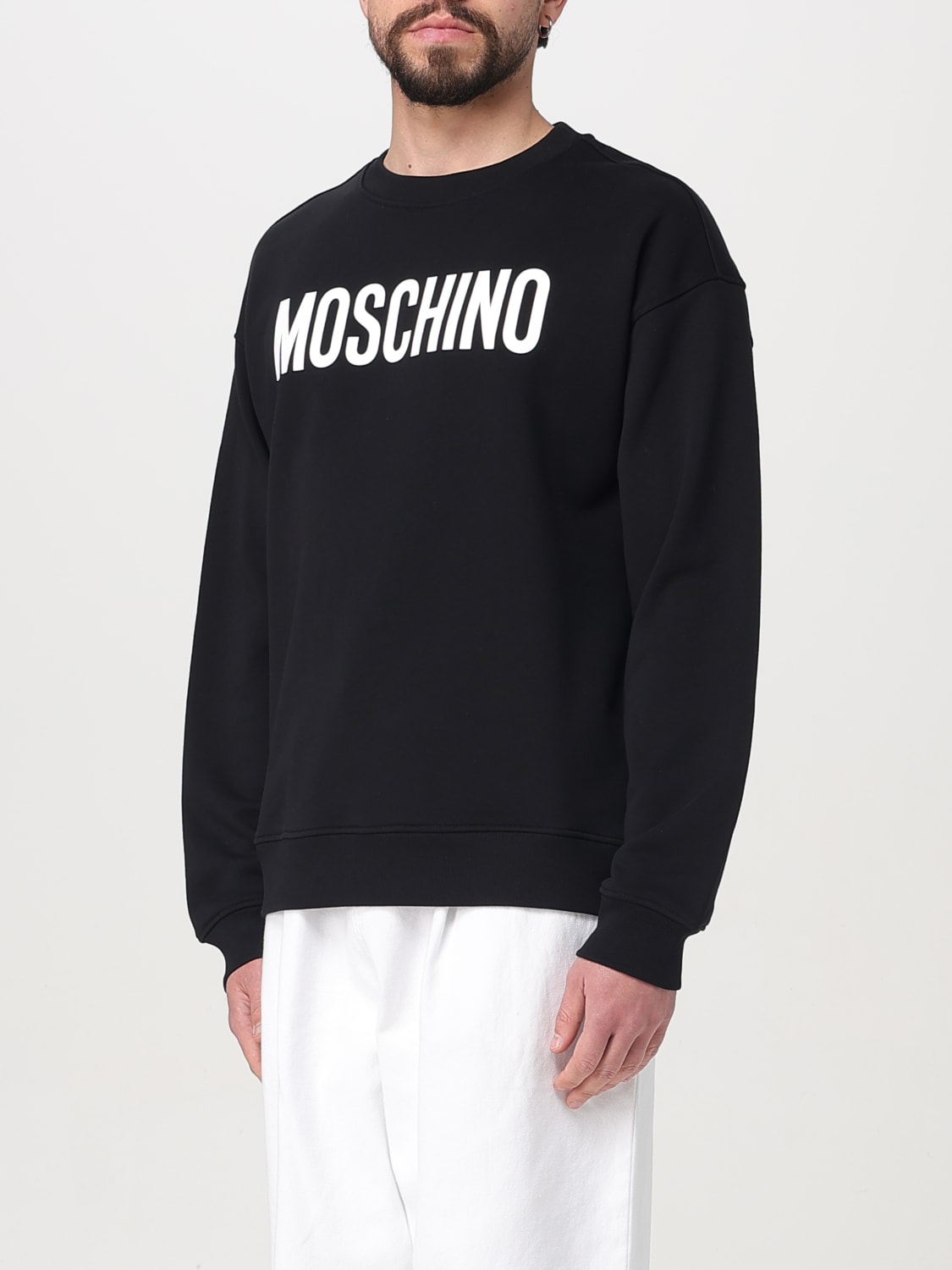 MOSCHINO COUTURE SWEATSHIRT: Sweatshirt men Moschino Couture, Black - Img 4
