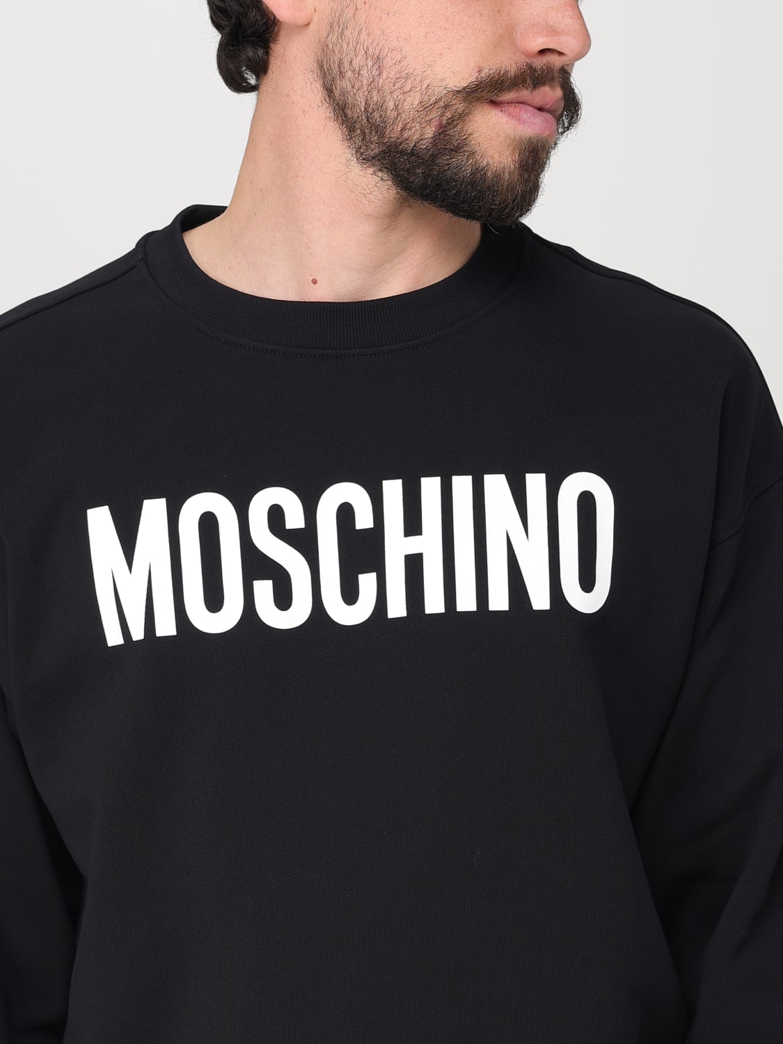 MOSCHINO COUTURE SWEATSHIRT: Sweatshirt men Moschino Couture, Black - Img 5