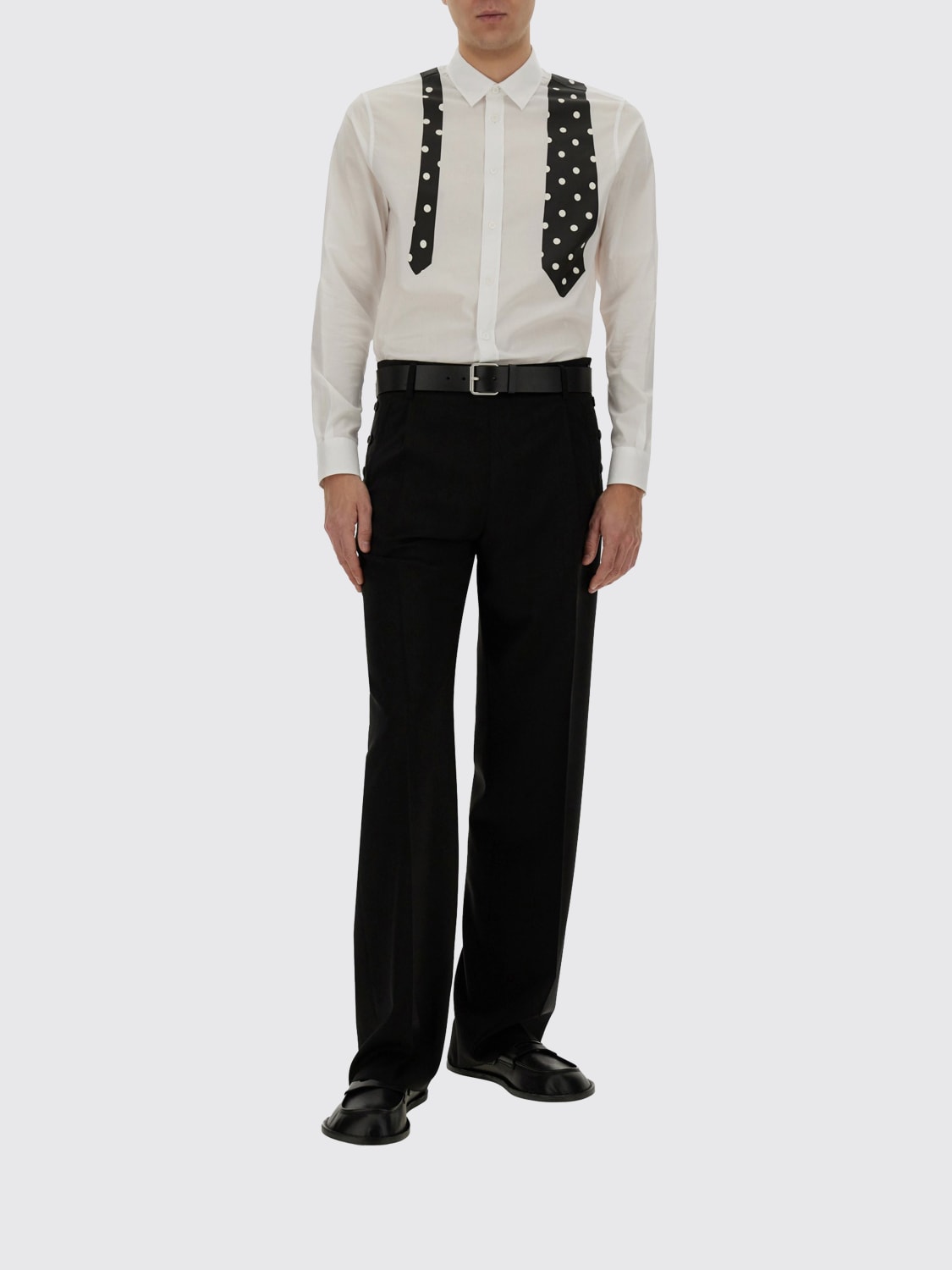 MOSCHINO COUTURE PANTS: Pants men Moschino Couture, Black - Img 2