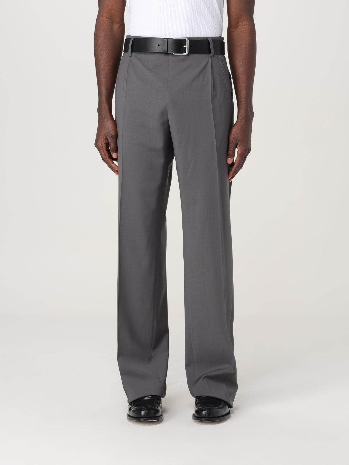 MOSCHINO COUTURE PANTS: Pants men Moschino Couture, Grey - Img 1