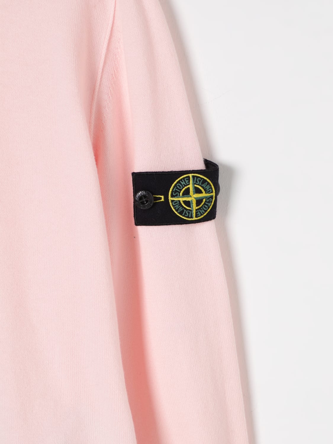 STONE ISLAND JUNIOR PULL: Pull enfant Stone Island Junior, Rose - Img 3