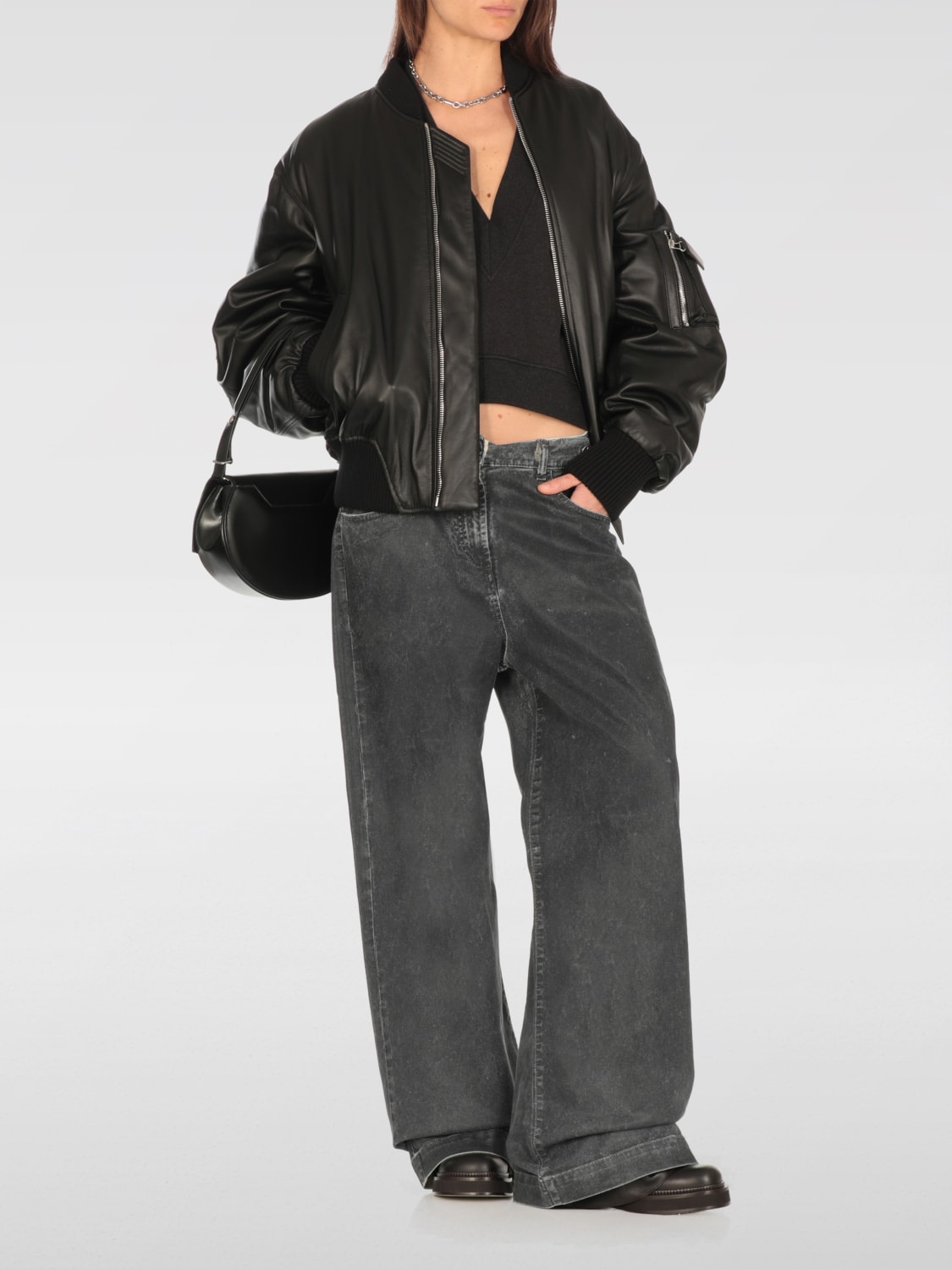 THE ATTICO: women's jeans - Blue | The Attico jeans