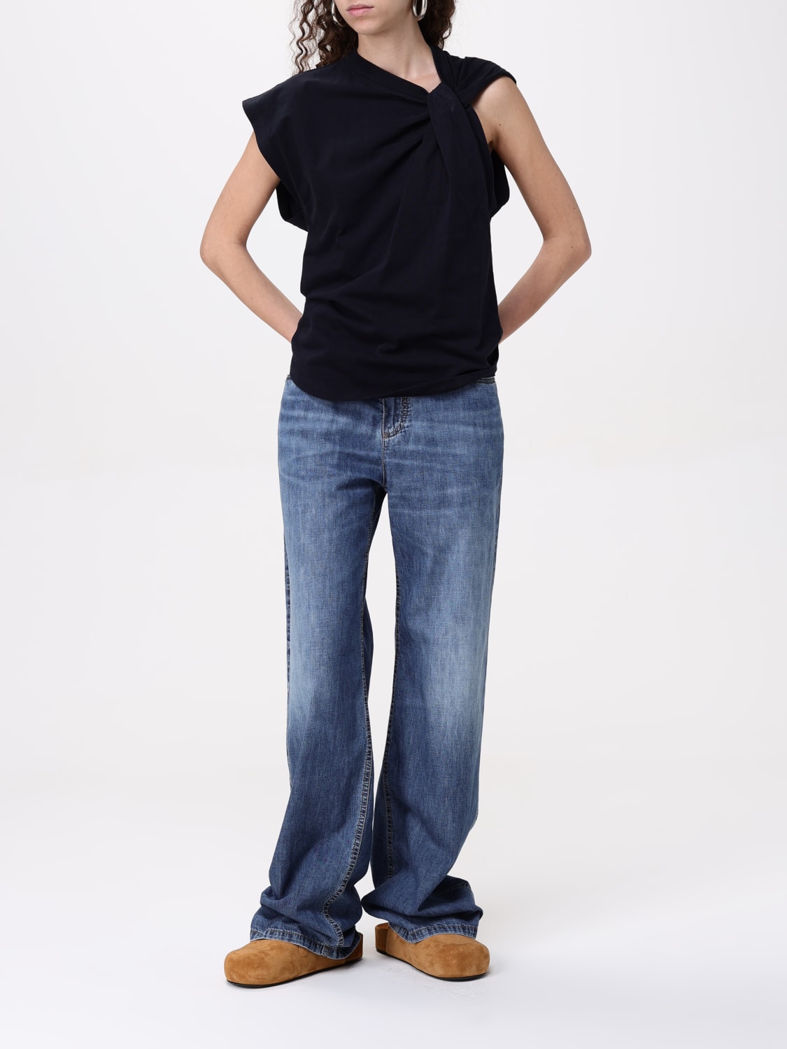 ISABEL MARANT T-SHIRT: T-shirt femme Isabel Marant, Noir - Img 2