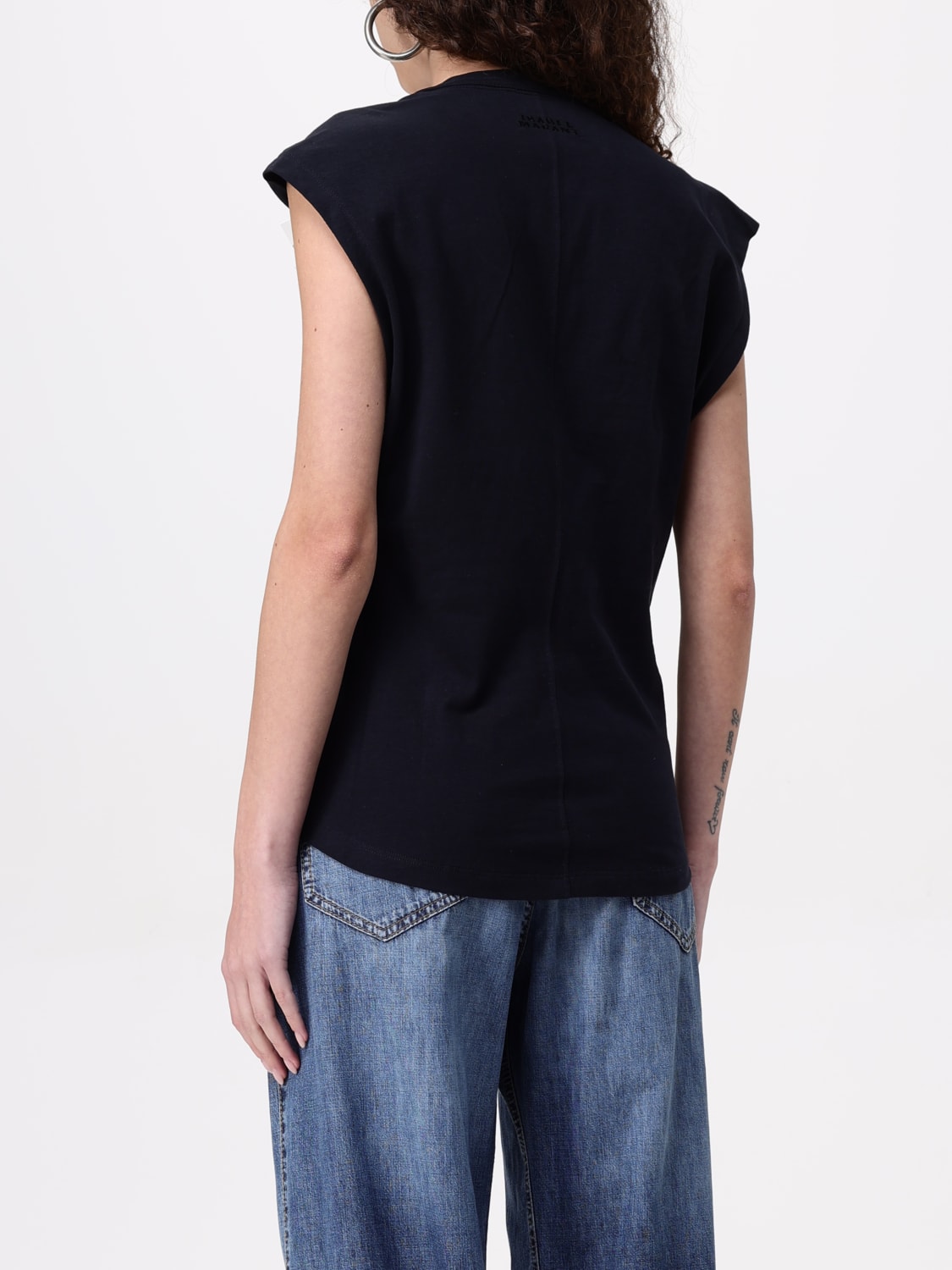 ISABEL MARANT T-SHIRT: T-shirt femme Isabel Marant, Noir - Img 3