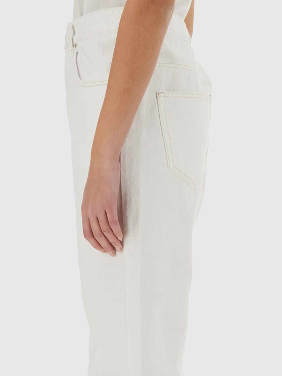 ISABEL MARANT JEANS: Jeans woman Isabel Marant, White - Img 4