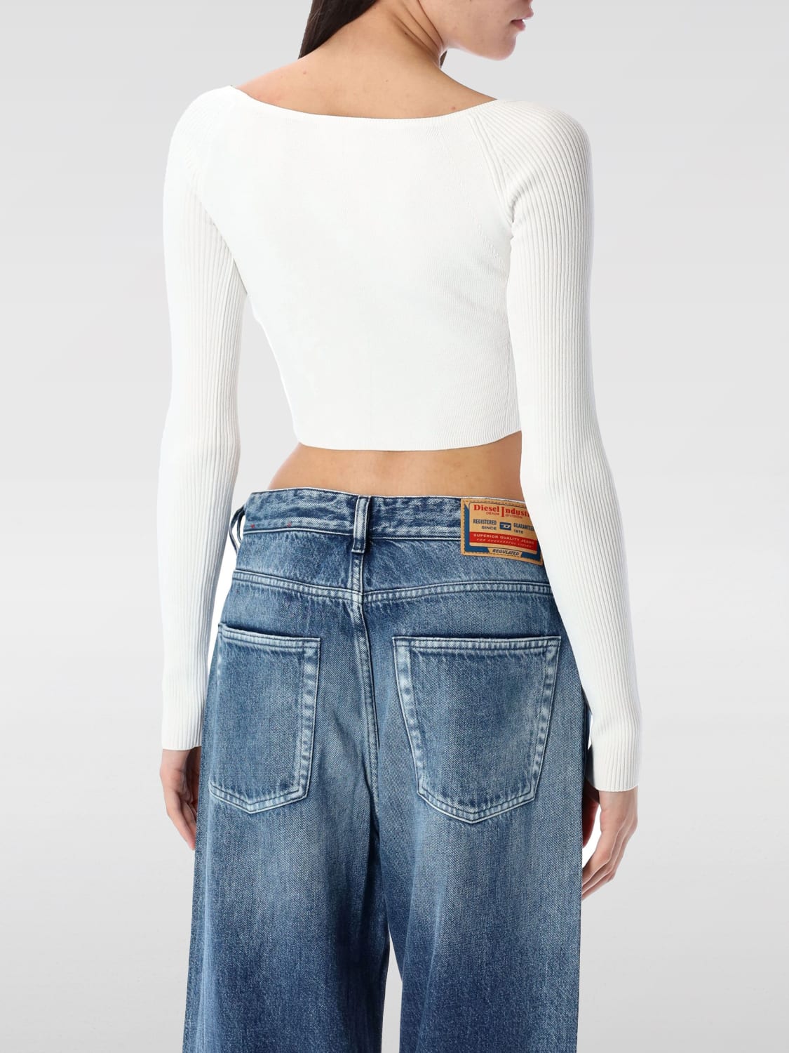 DIESEL:トップス レディース - ホワイト | GIGLIO.COM DIESEL:トップス レディース - ホワイト | GIGLIO.COM