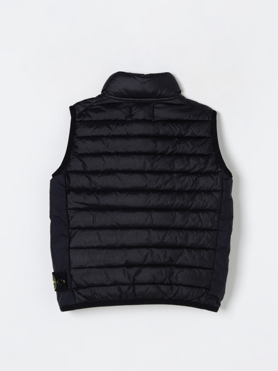 STONE ISLAND JUNIOR CHALECO: Abrigo niños Stone Island Junior, Azul Oscuro - Img 2