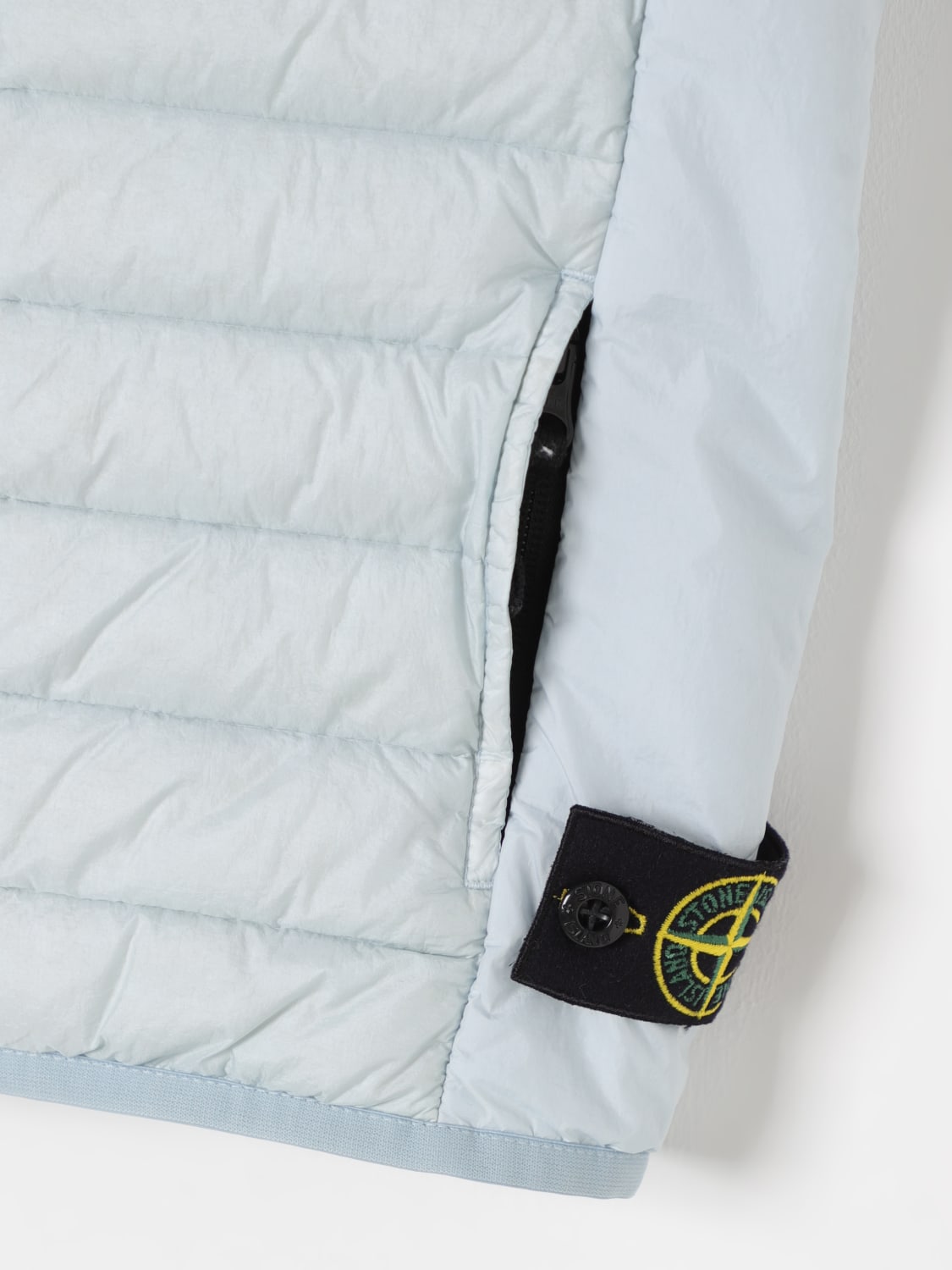 STONE ISLAND JUNIOR WESTE: Mäntel kinder Stone Island Junior, Hellblau - Img 3