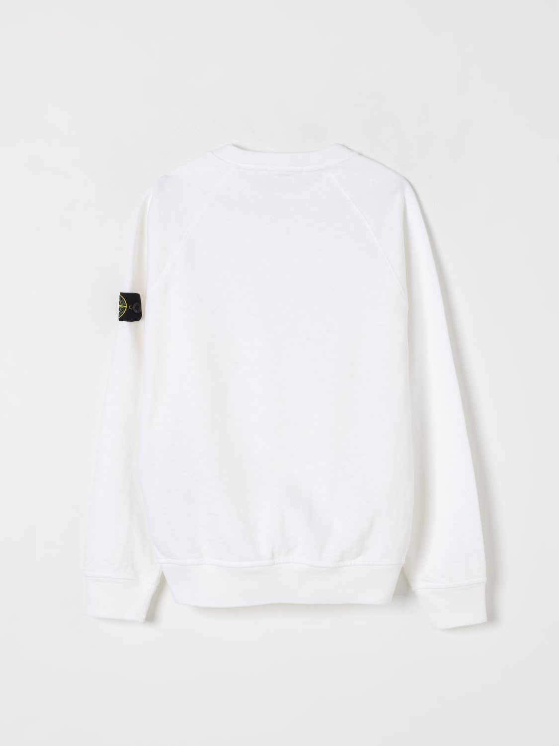 STONE ISLAND JUNIOR PULLOVER: Pullover kinder Stone Island Junior, Weiß - Img 2