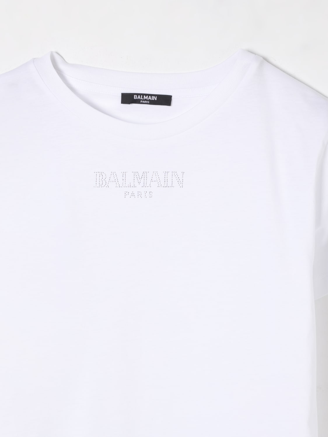 BALMAIN T-SHIRT: T-shirt kids Balmain, White - Img 3