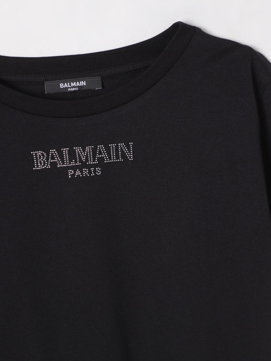 BALMAIN T-SHIRT: T-shirt kids Balmain, Black - Img 3