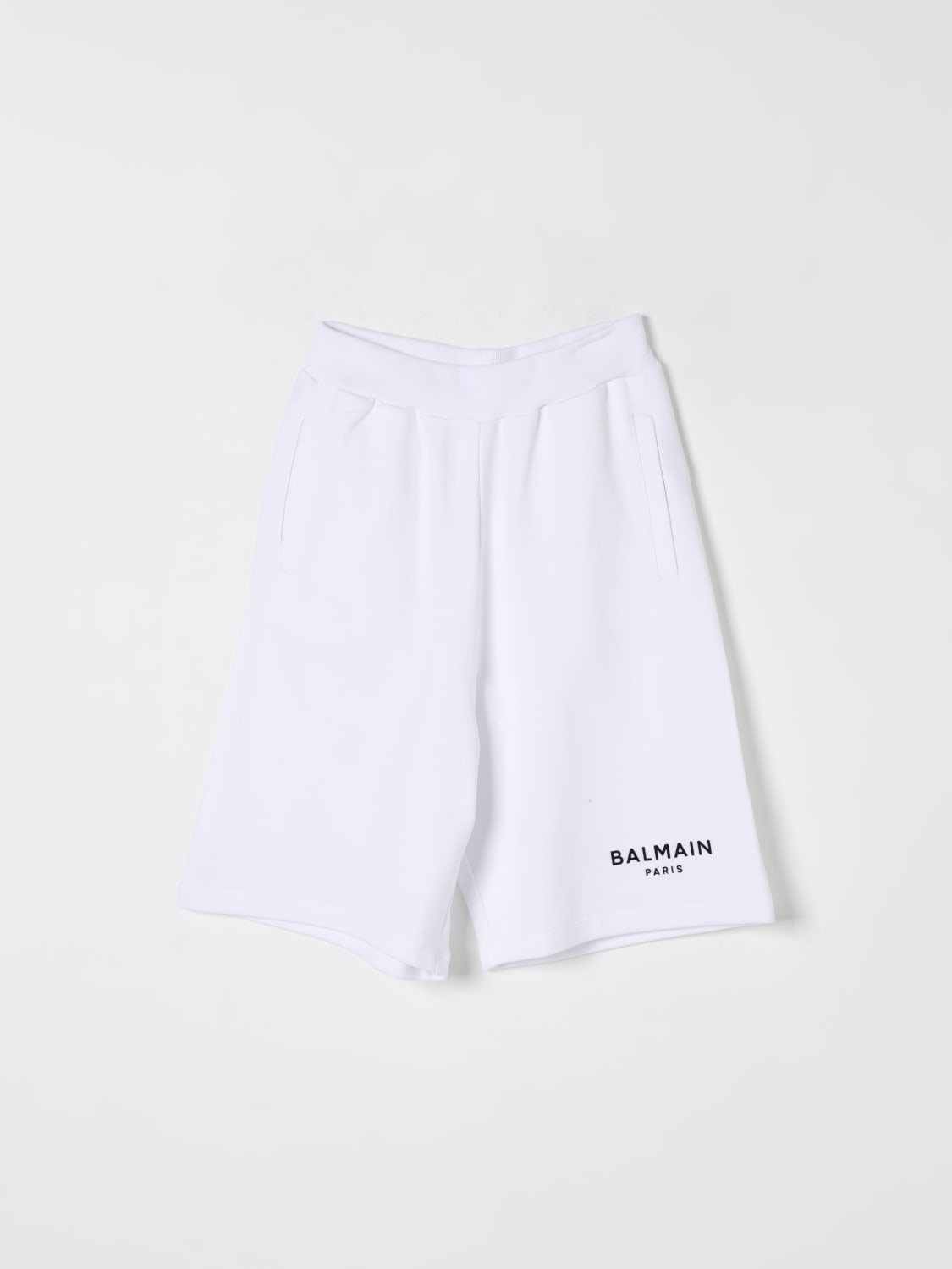 BALMAIN SHORTS: Pants kids Balmain, White - Img 1