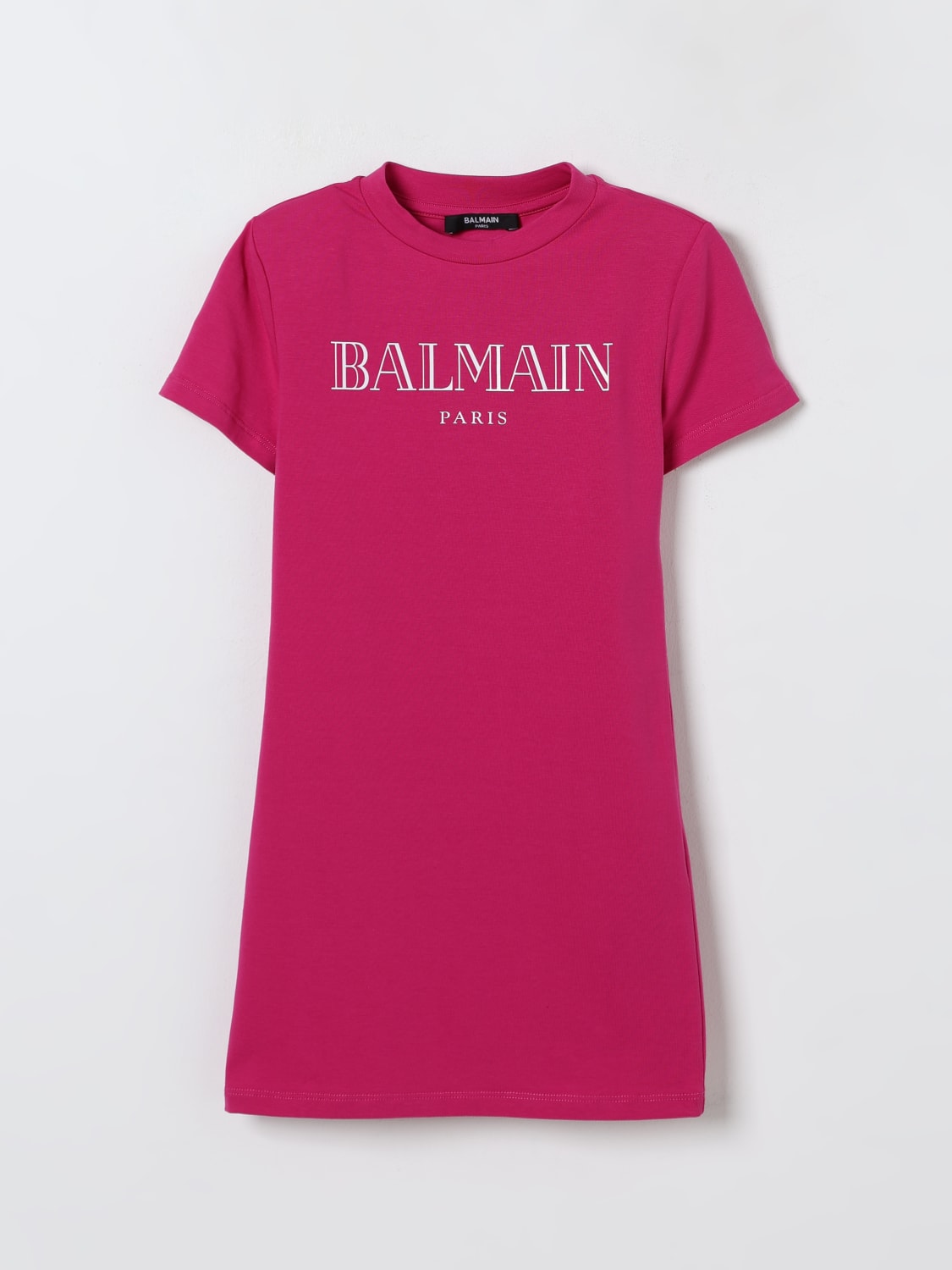 BALMAIN DRESS: Suit kids Balmain, Fuchsia - Img 1