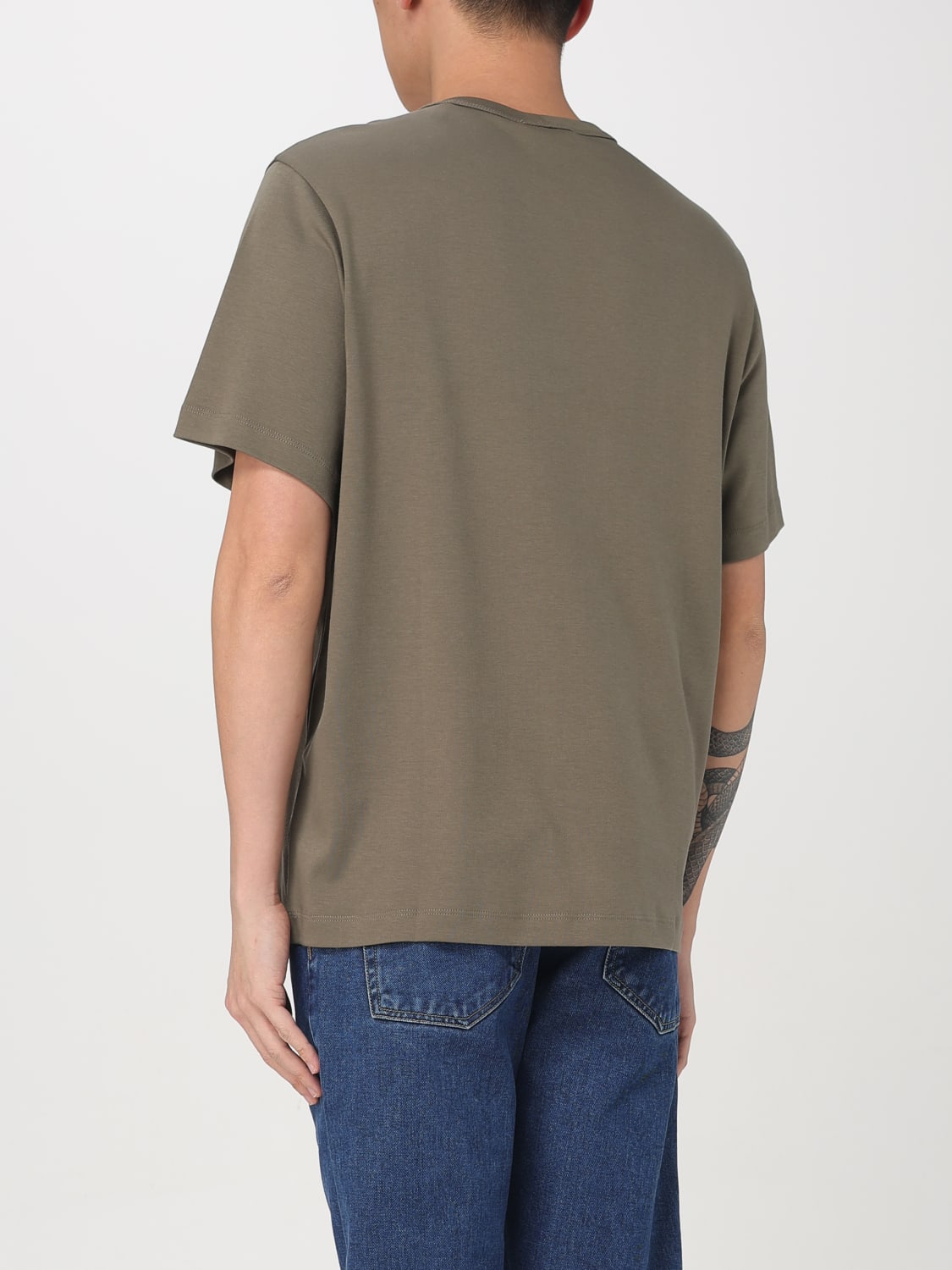 Tシャツ・カットソー HELMUT LANG Men T-shirt Beige O04HM599 F0X HELMUT LANG: T-shirt men - Beige | Helmut Lang t-shirt