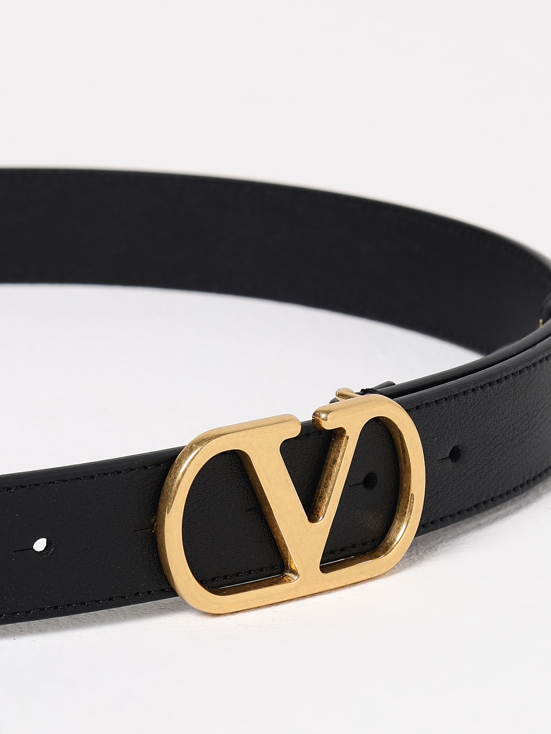 VALENTINO GARAVANI: Belt woman - Black | Valentino Garavani VALENTINO GARAVANI: Belt woman - Black | Valentino Garavani